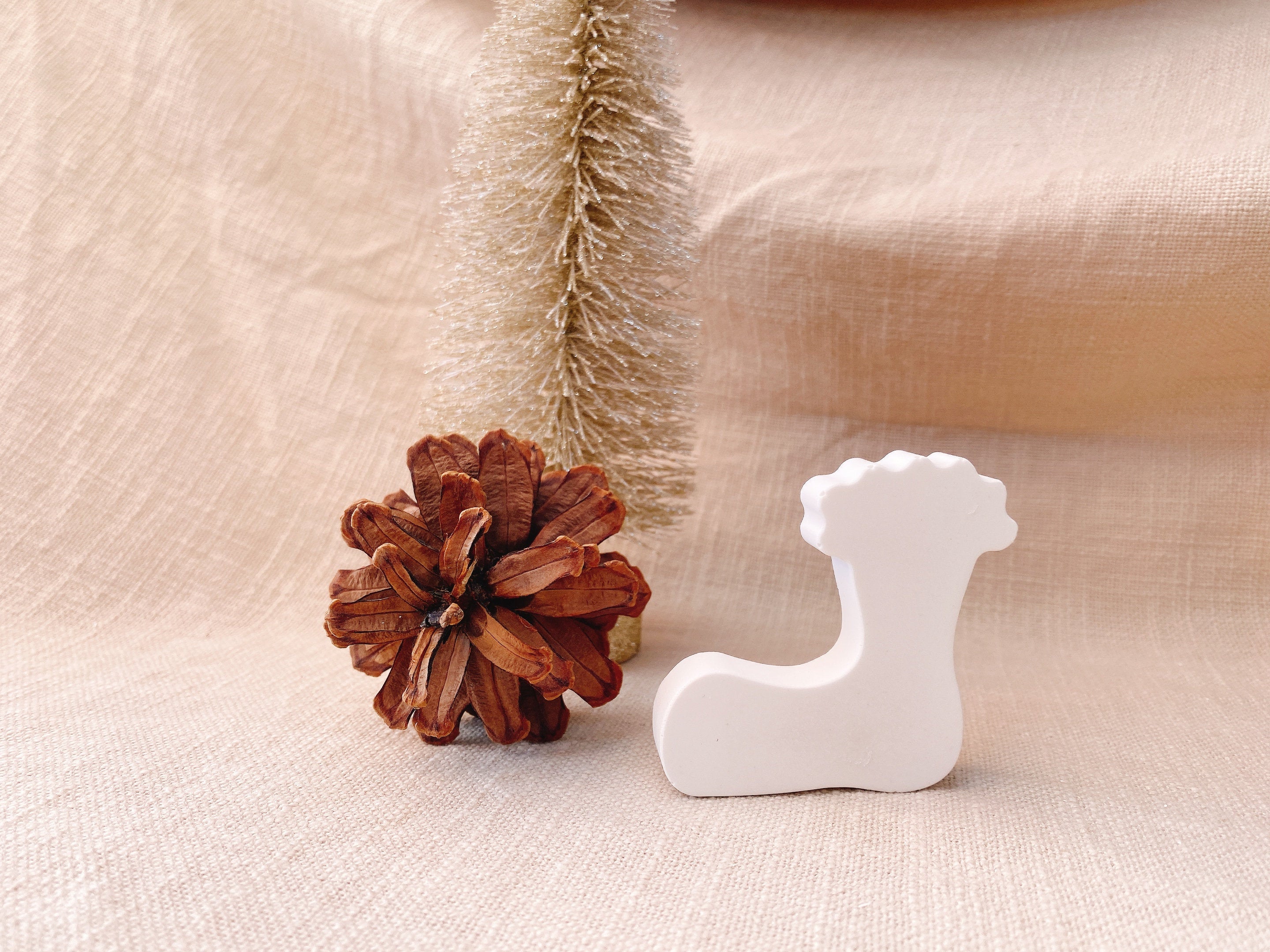 Silikon - Gießform - Stiefel - Weihnachtsstiefel -