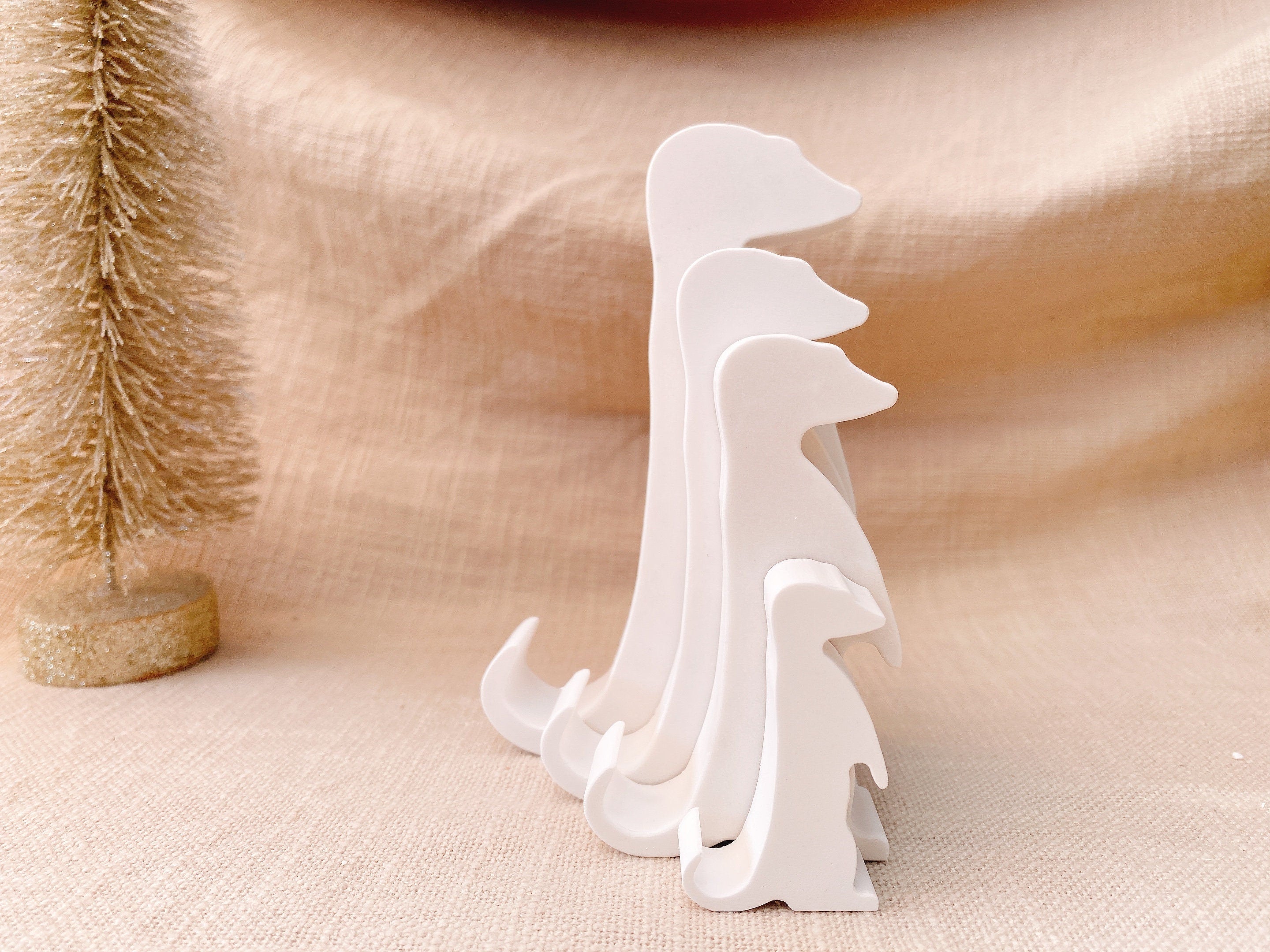 Silikon - Giessform - Erdmännchen -