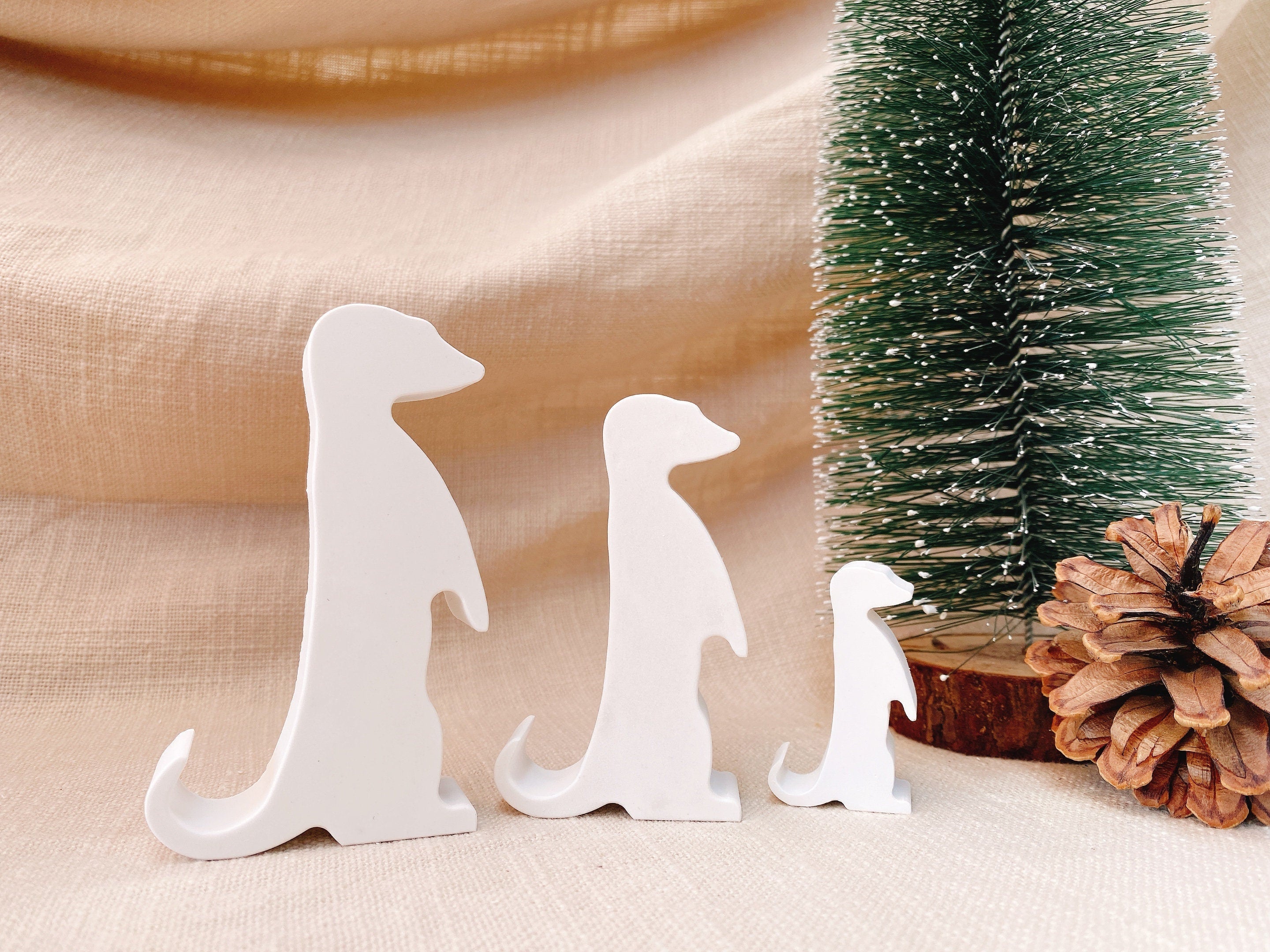 Silikon - Giessform - Erdmännchen -