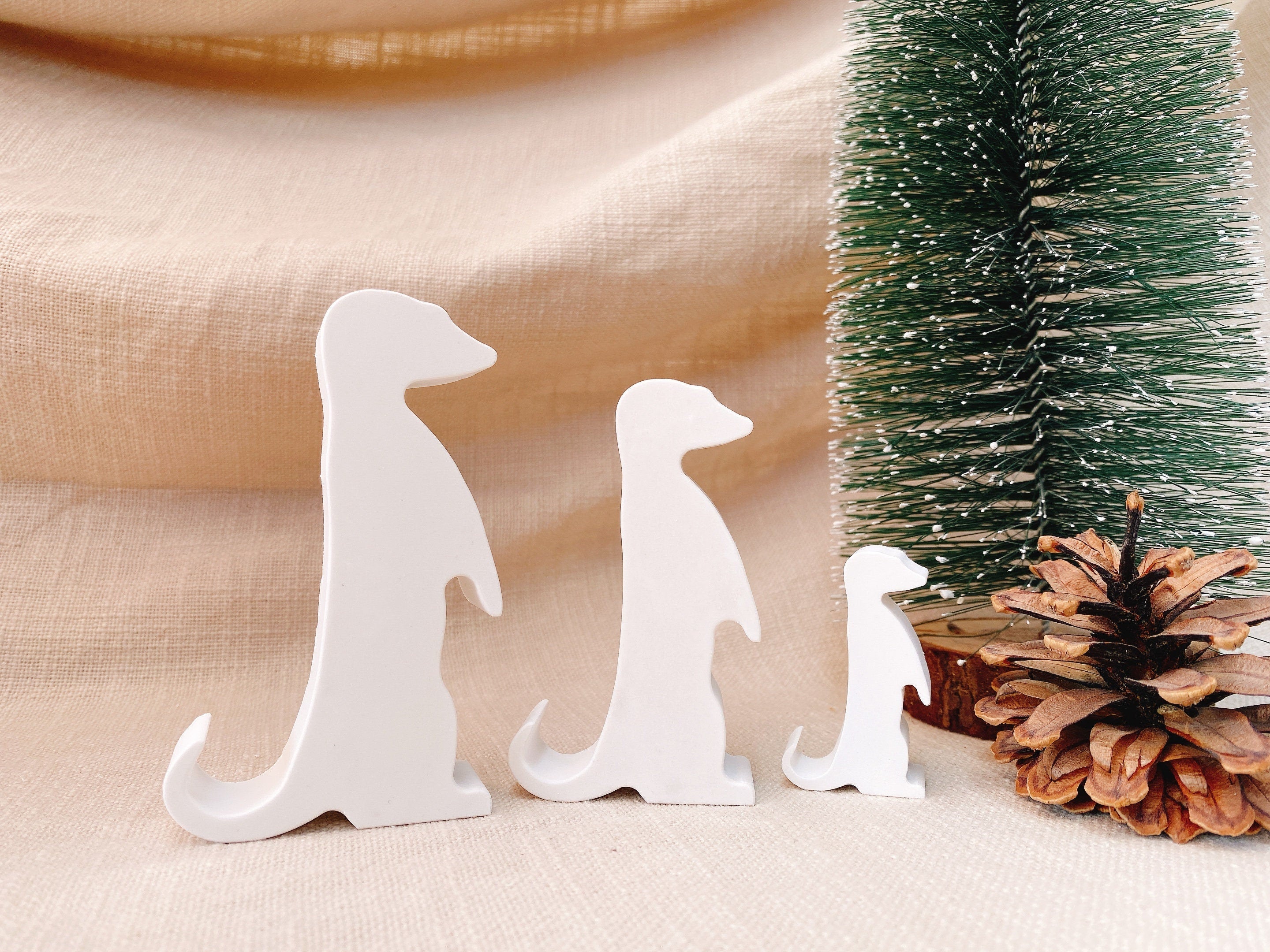 Silikon - Giessform - Erdmännchen -