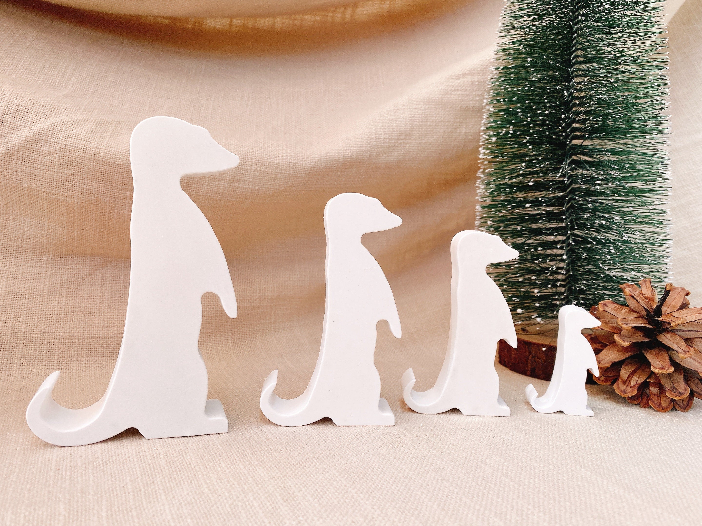 Silikon - Giessform - Erdmännchen -