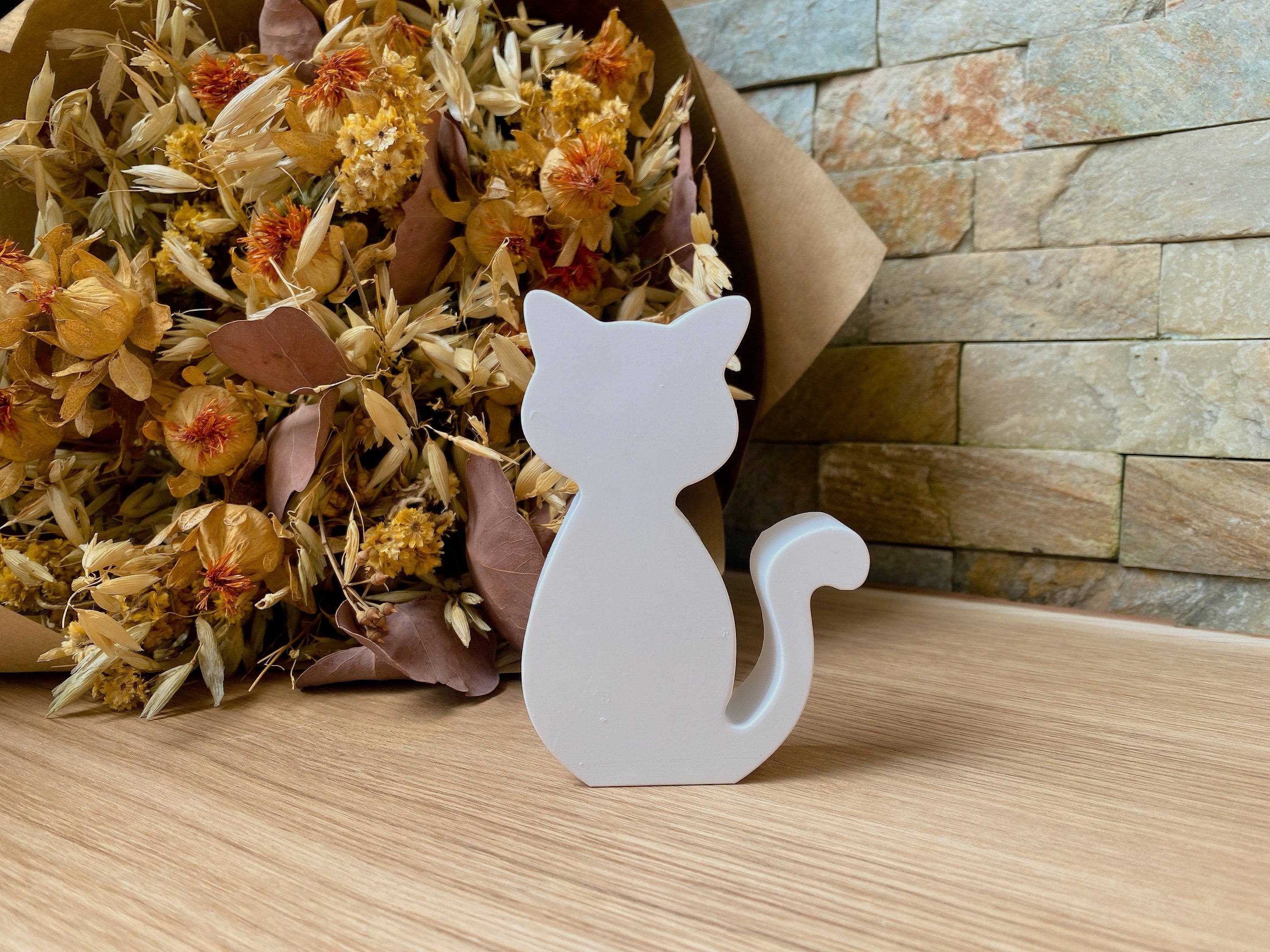 Silikon - Giessform - Katze 4-