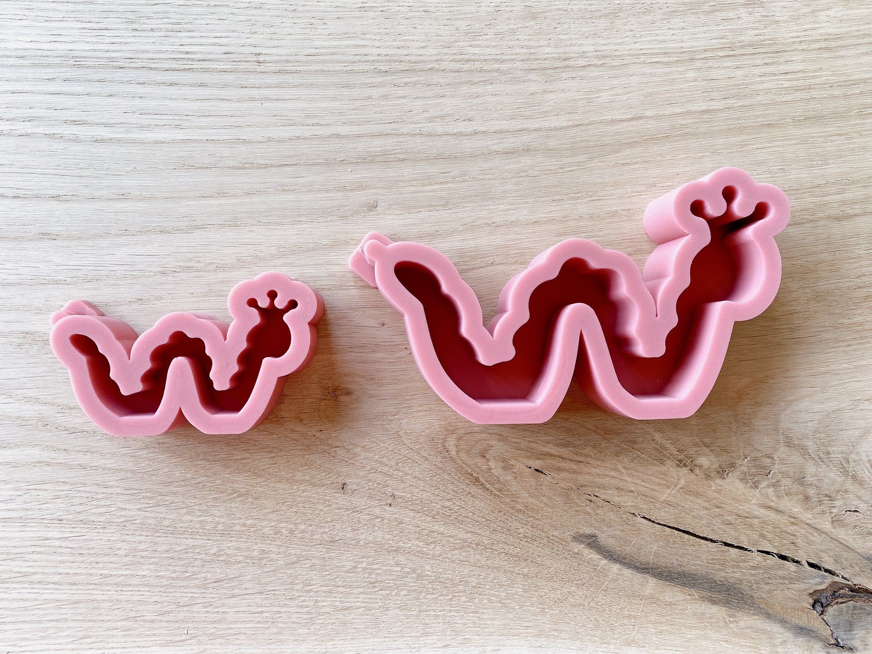 Silikon - Giessform - Raupe -