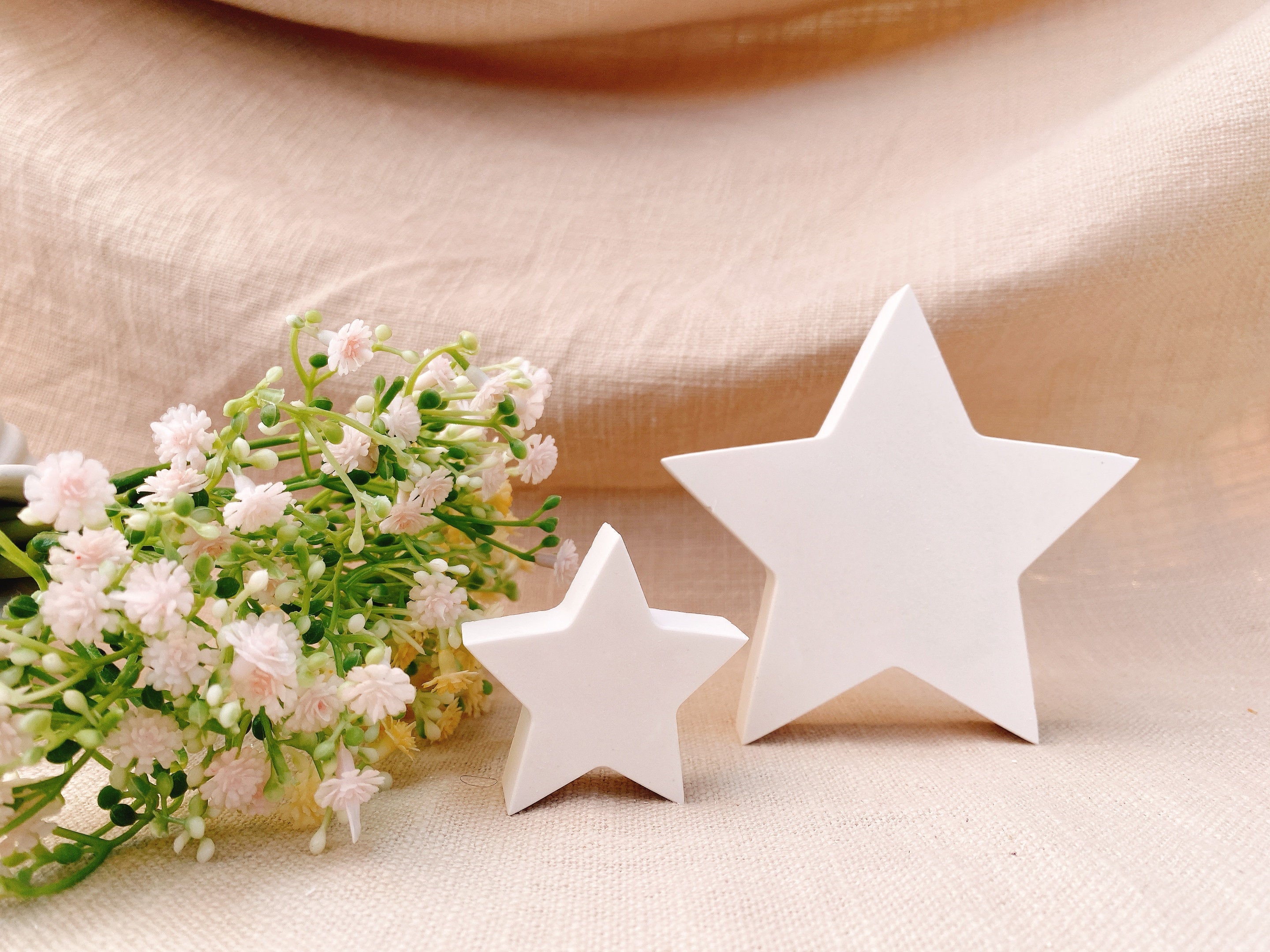 Silikon - Gießform - Stern - Sterne - Weihnachtssterne