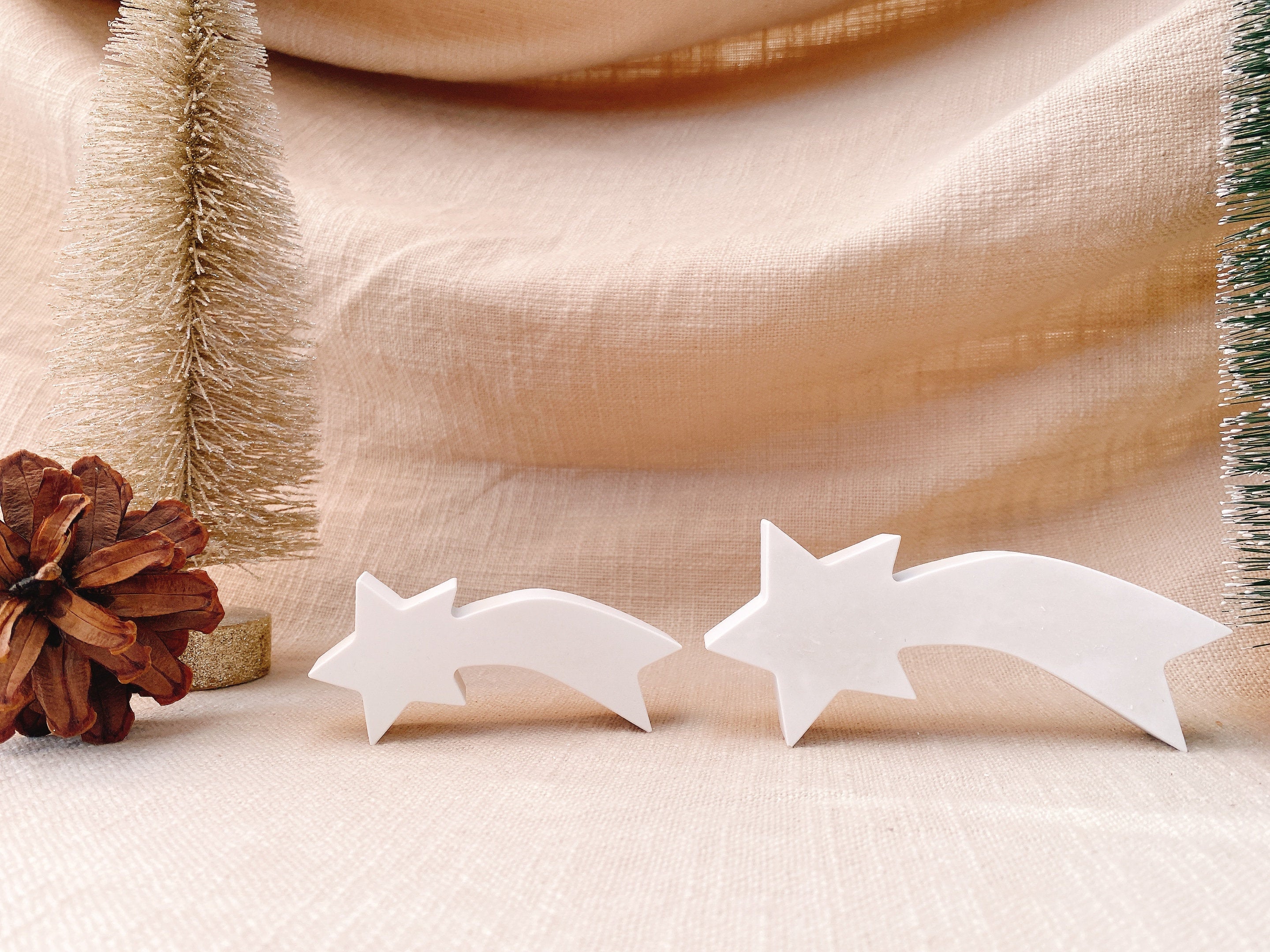 Silikon - Gießform - Sternschnuppe - Stern