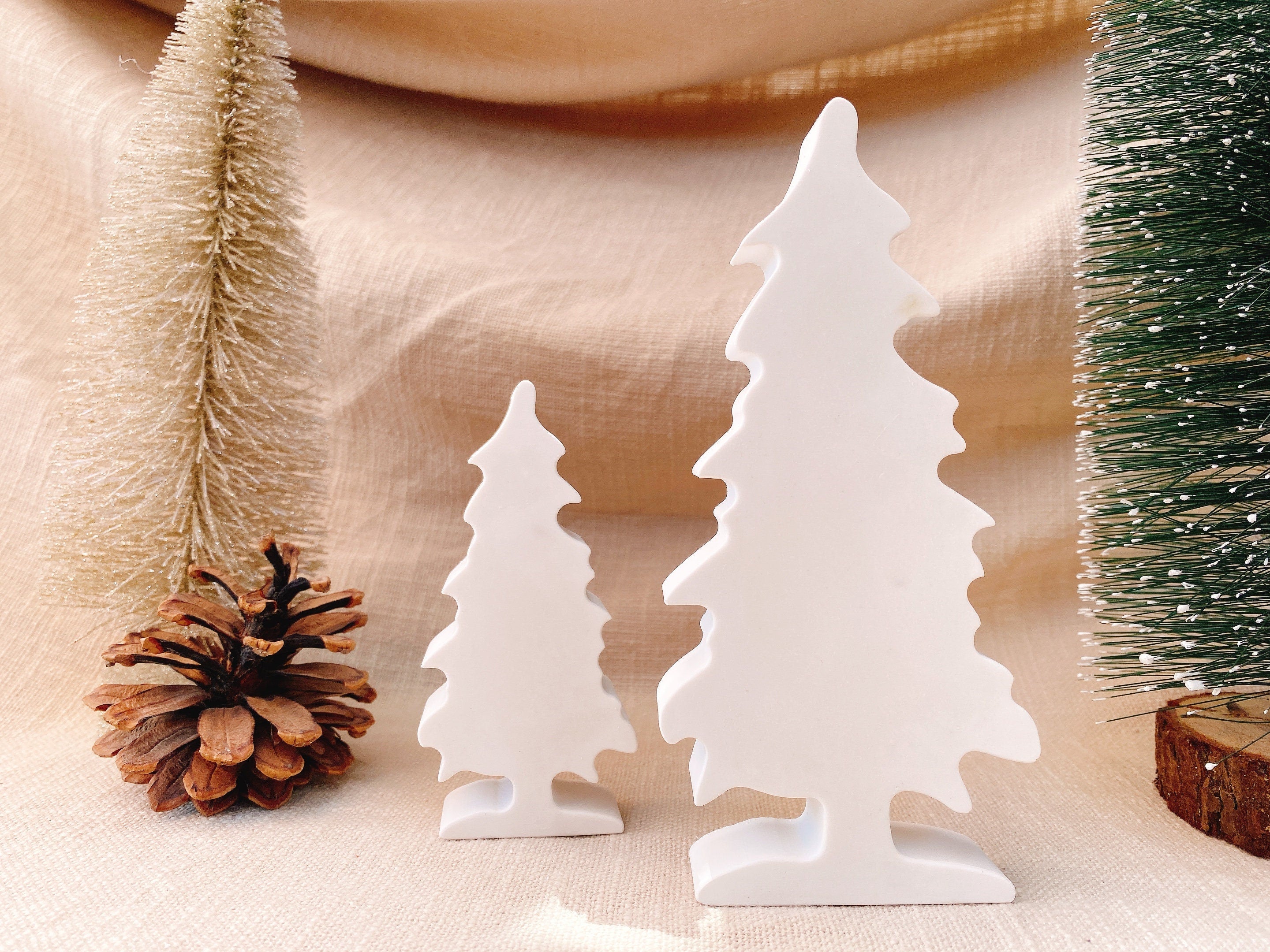 Silikon - Giessform - Tannenbaum 4 - Tannenbaum - Weihnachtsbaum -