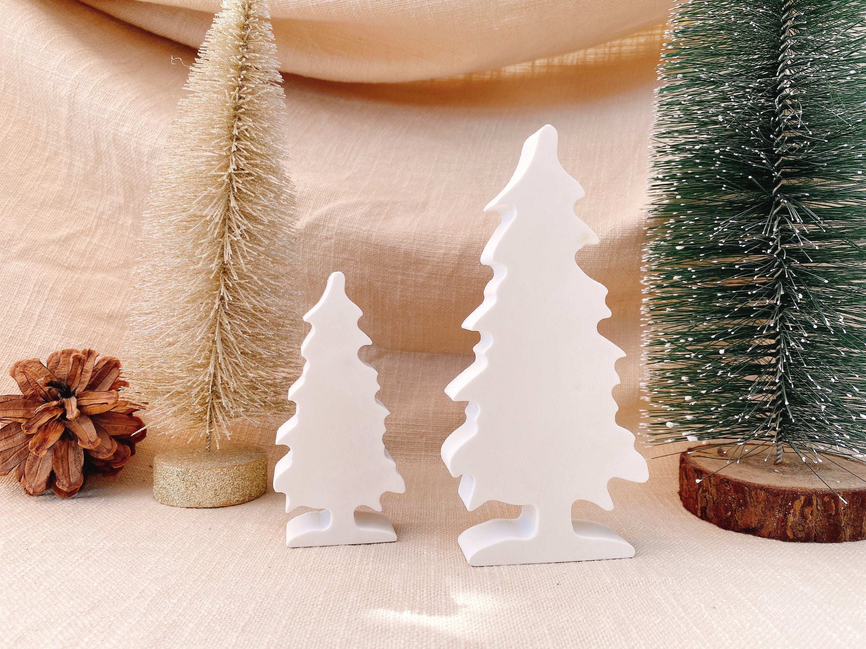 Silikon - Giessform - Tannenbaum 4 - Tannenbaum - Weihnachtsbaum -