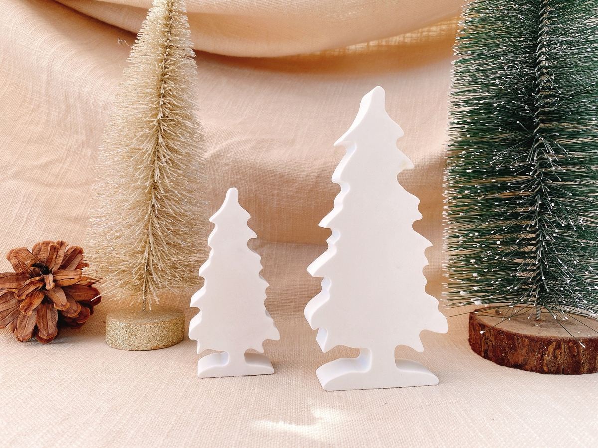 Silikon Giessform Tannenbaum 4 Tannenbaum Weihnachtsbaum – Weihnachten – Ansicht 3