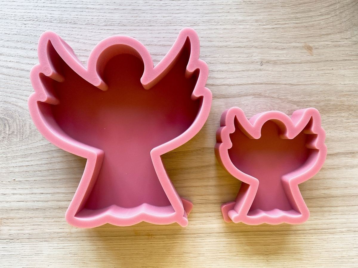 Silikongießform Engel mit großen Flügeln – Weihnachten – Ansicht 6