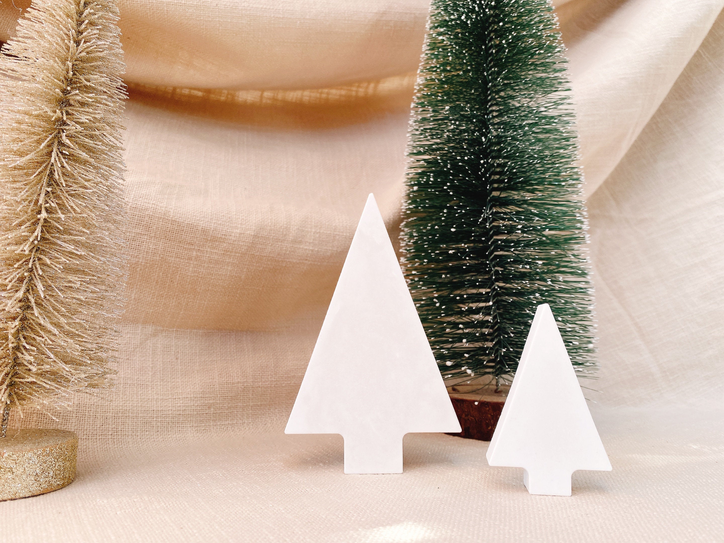 Silikongießform - Tannenbaum Dreieck -