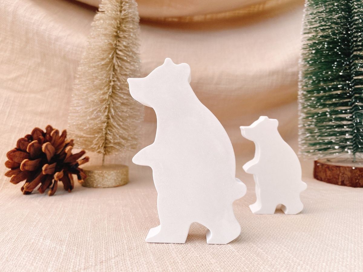 Silikon Giessform Eisbär Weihnachten – Ansicht 3