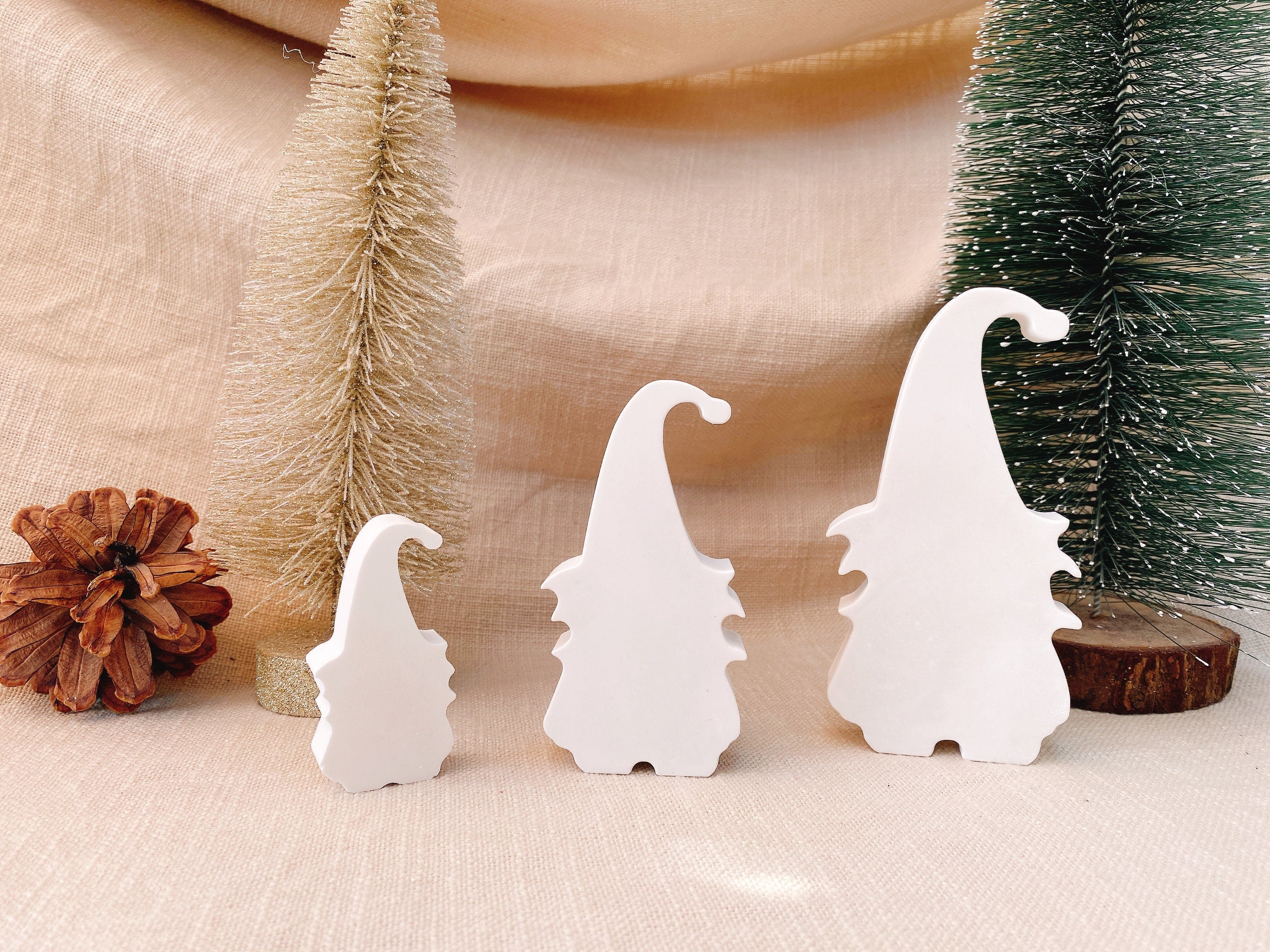 Silikon - Gießform - Wichtel - Weihnachtswichtel -