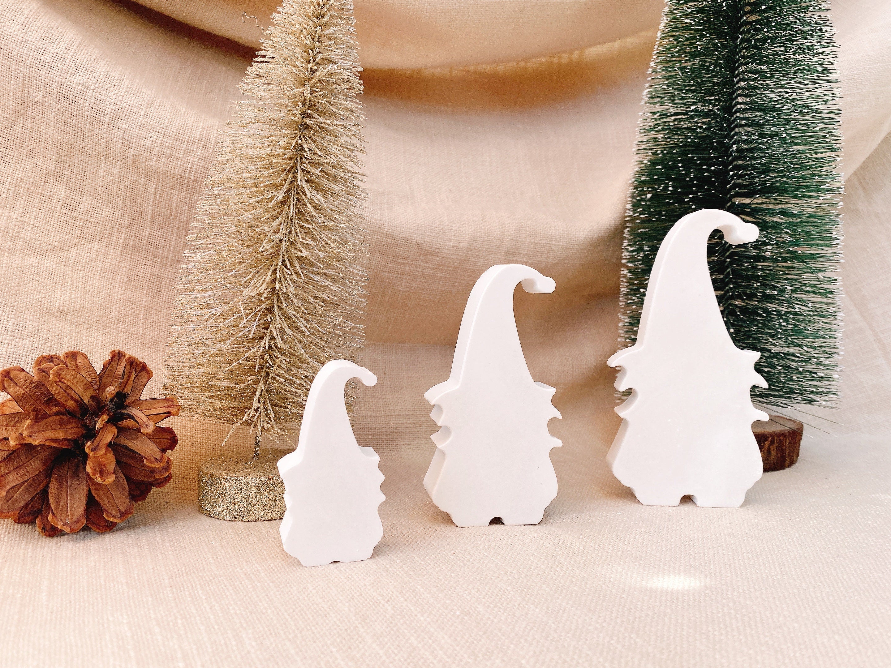 Silikon - Gießform - Wichtel - Weihnachtswichtel -