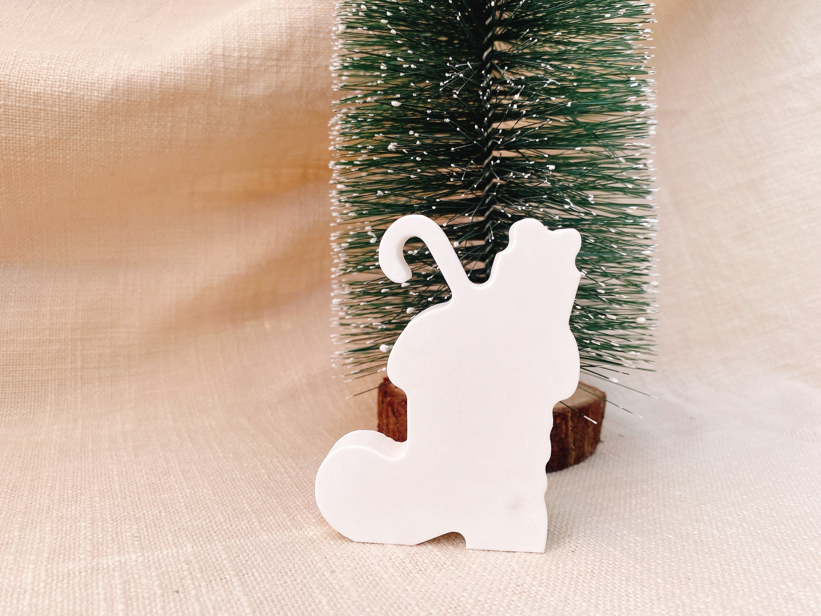 Silikon - Gießform - gefüllter Stiefel - Weihnachtsstiefel - Stiefel