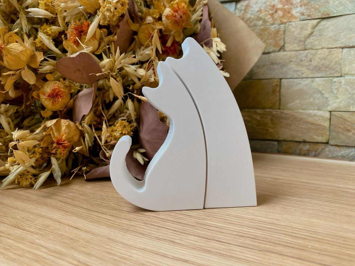 Silikon Giessform 2 Katzen – Tiere