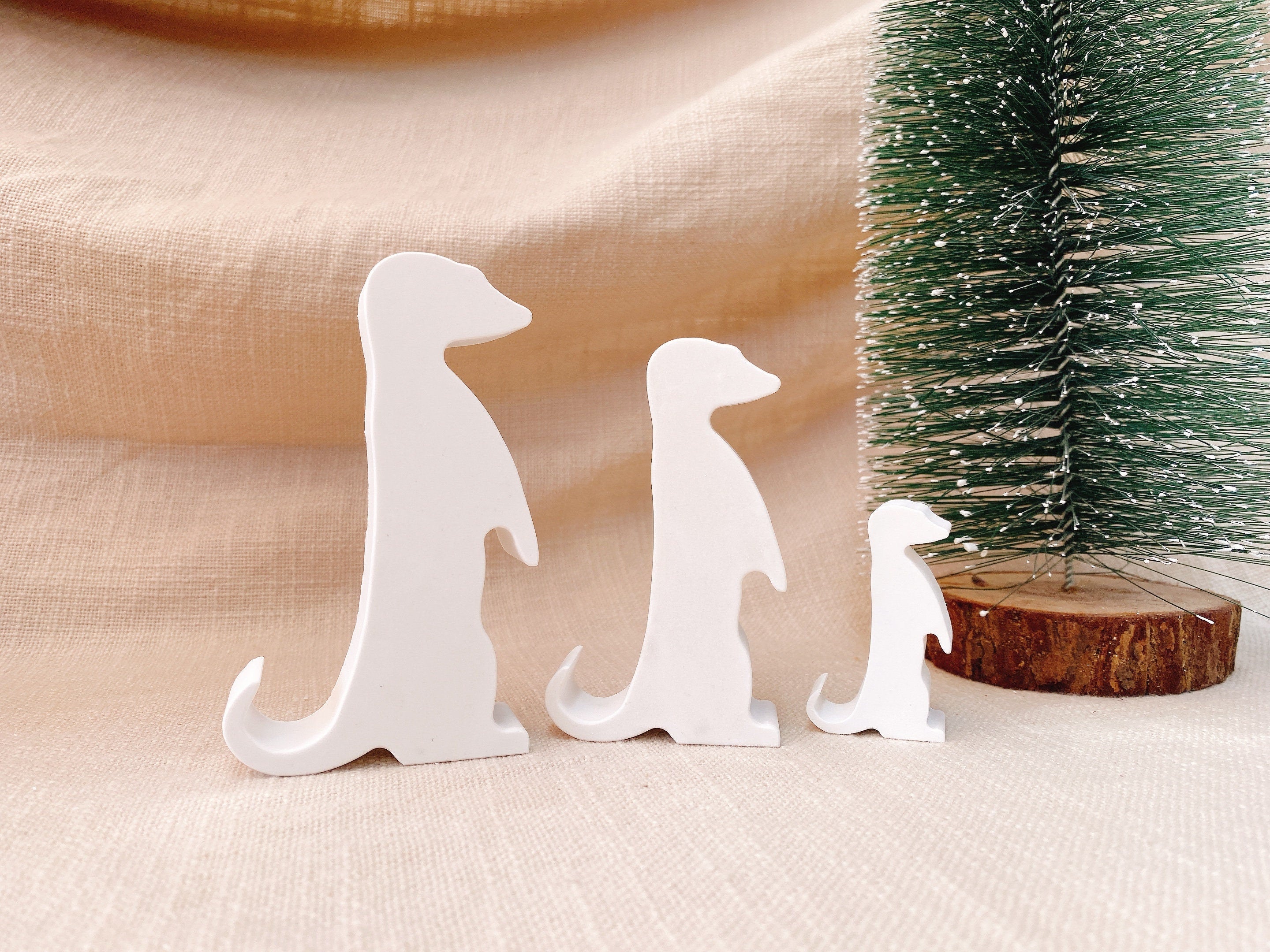 Silikon - Giessform - Erdmännchen -