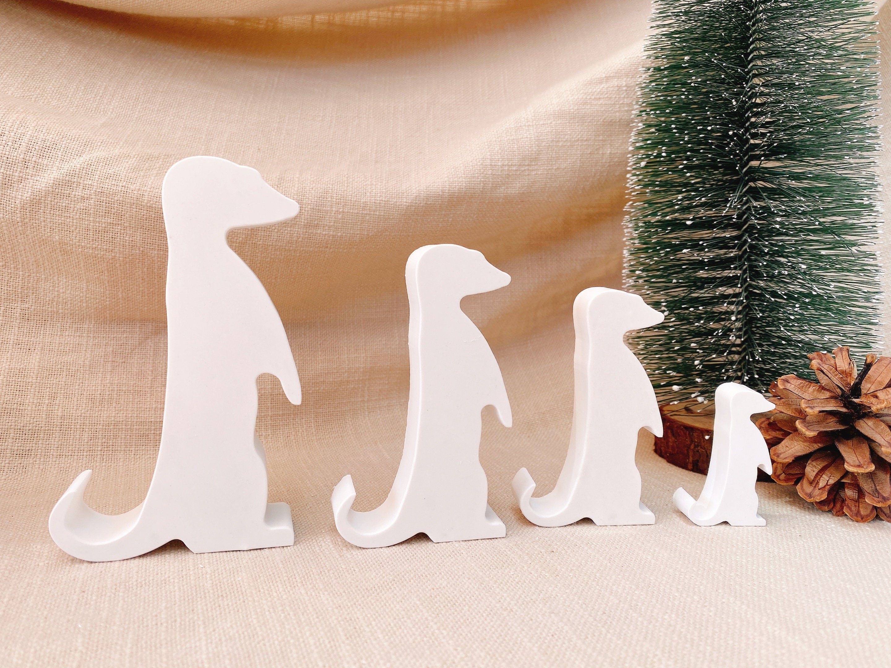 Silikon - Giessform - Erdmännchen -