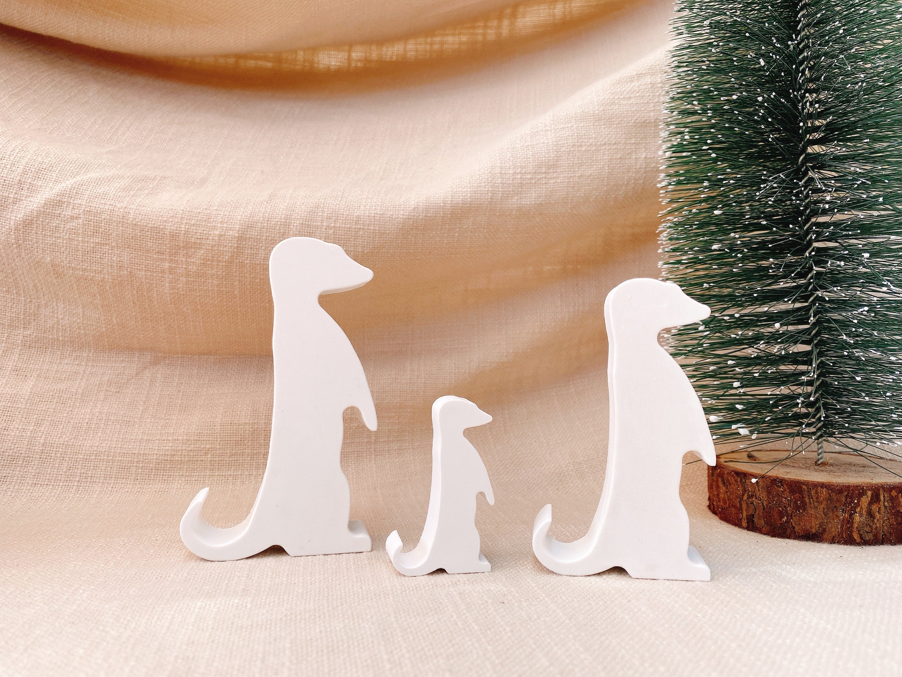 Silikon - Giessform - Erdmännchen -