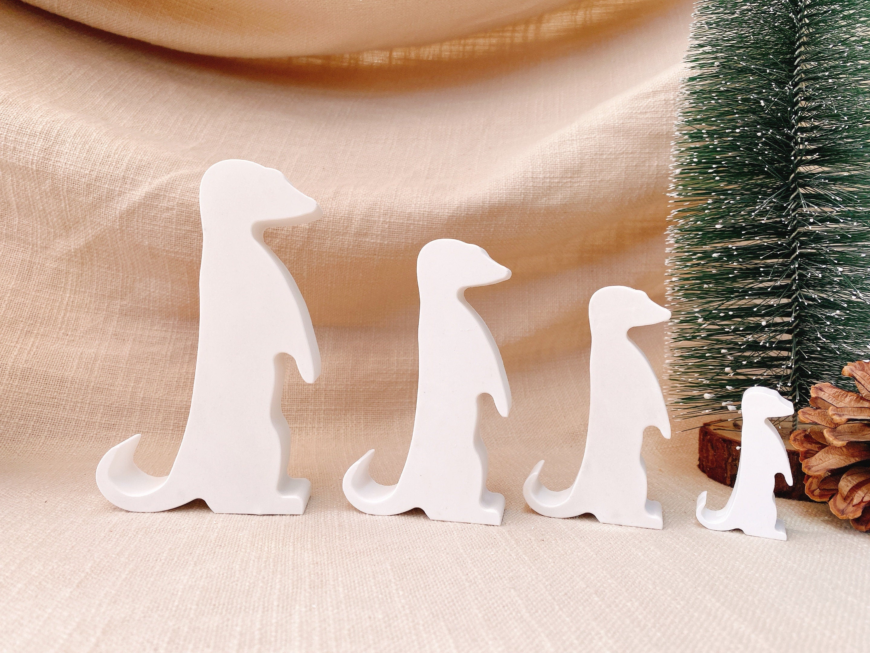 Silikon - Giessform - Erdmännchen -