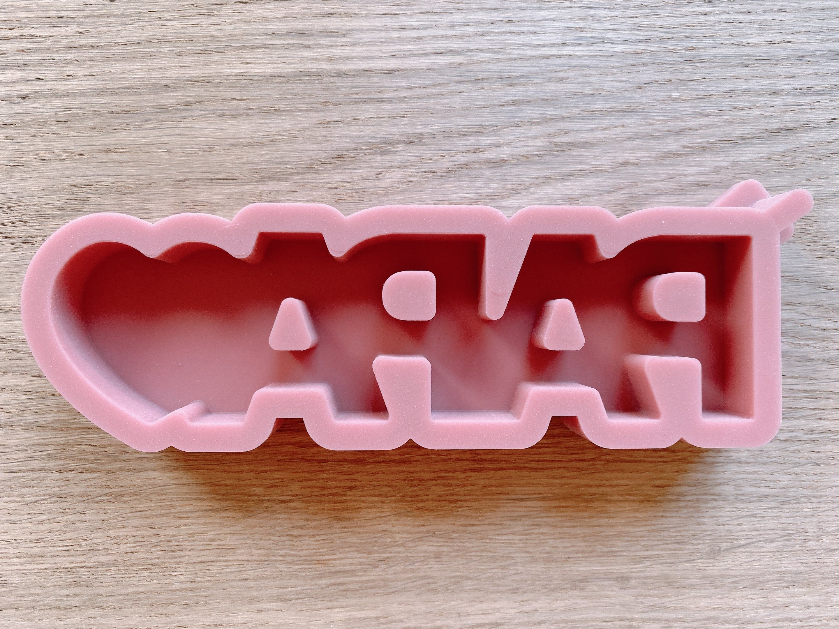 Silikon - Giessform - Papa Schriftzug-