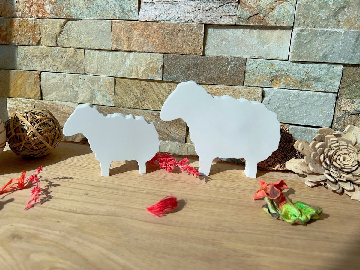 Silikon Gießform Schaf – Tiere – Ansicht 2