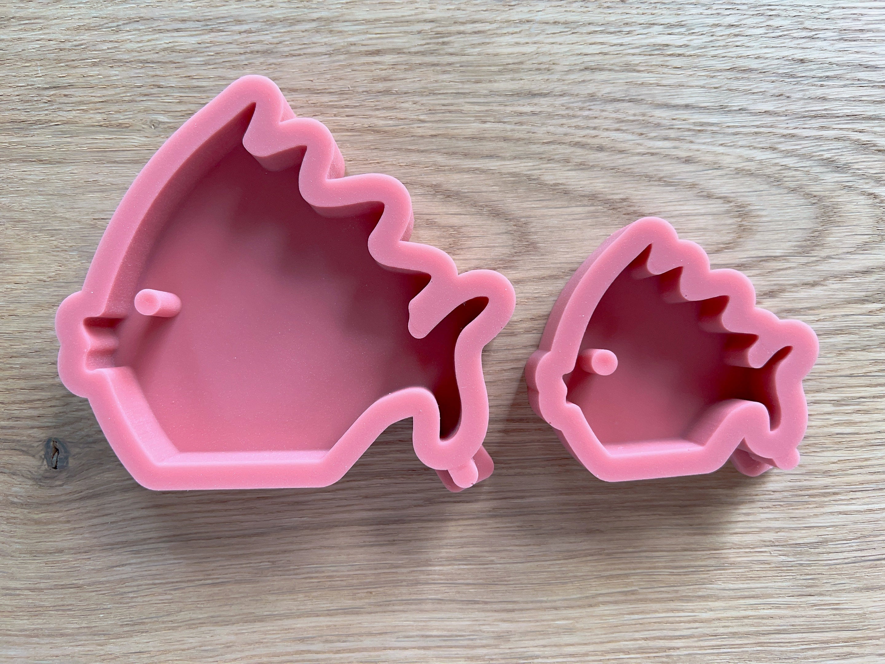 Silikon - Gießform - cooler Fisch -