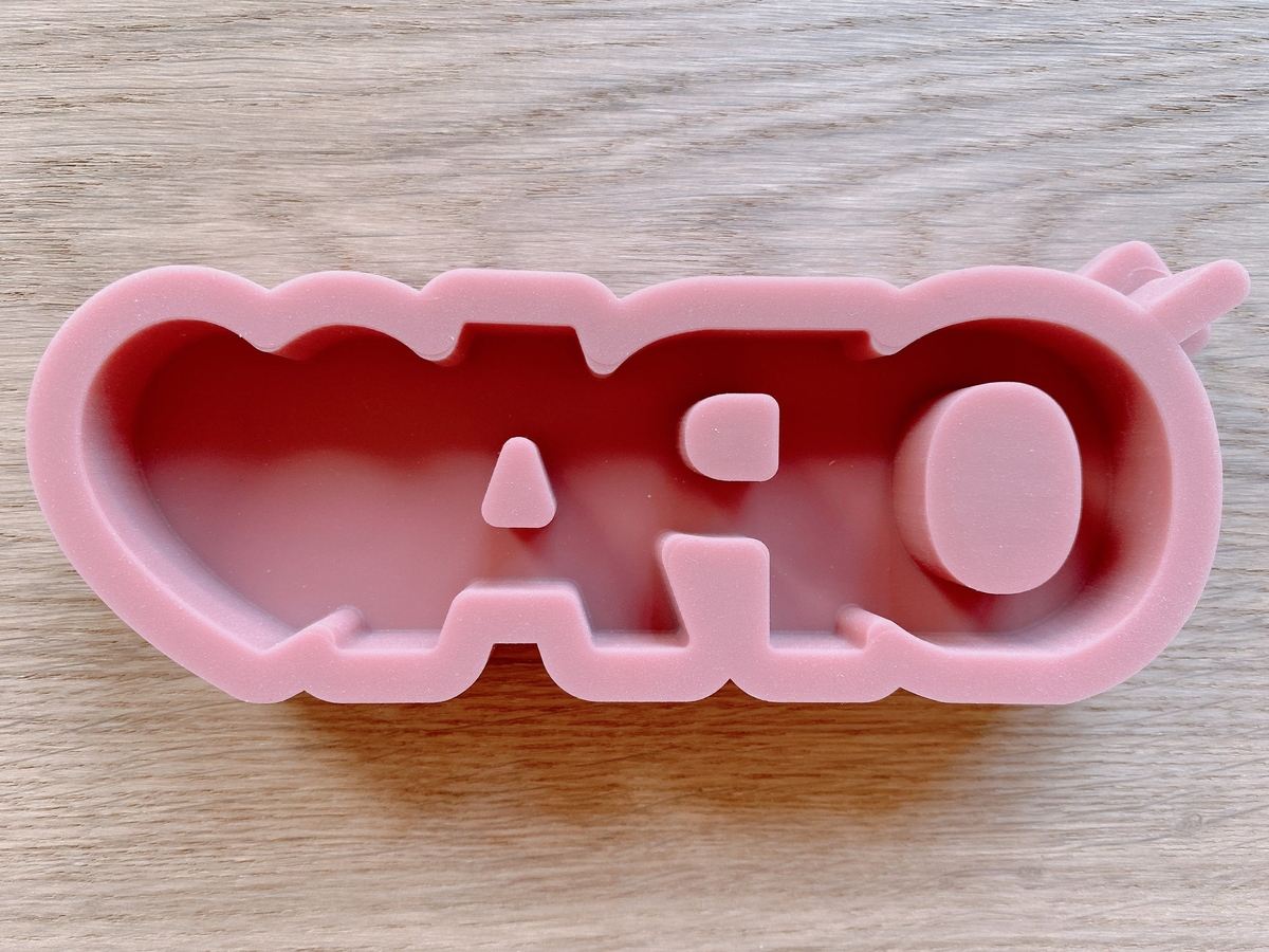 Silikon Gießform OPA Schriftzug – Ansicht 2