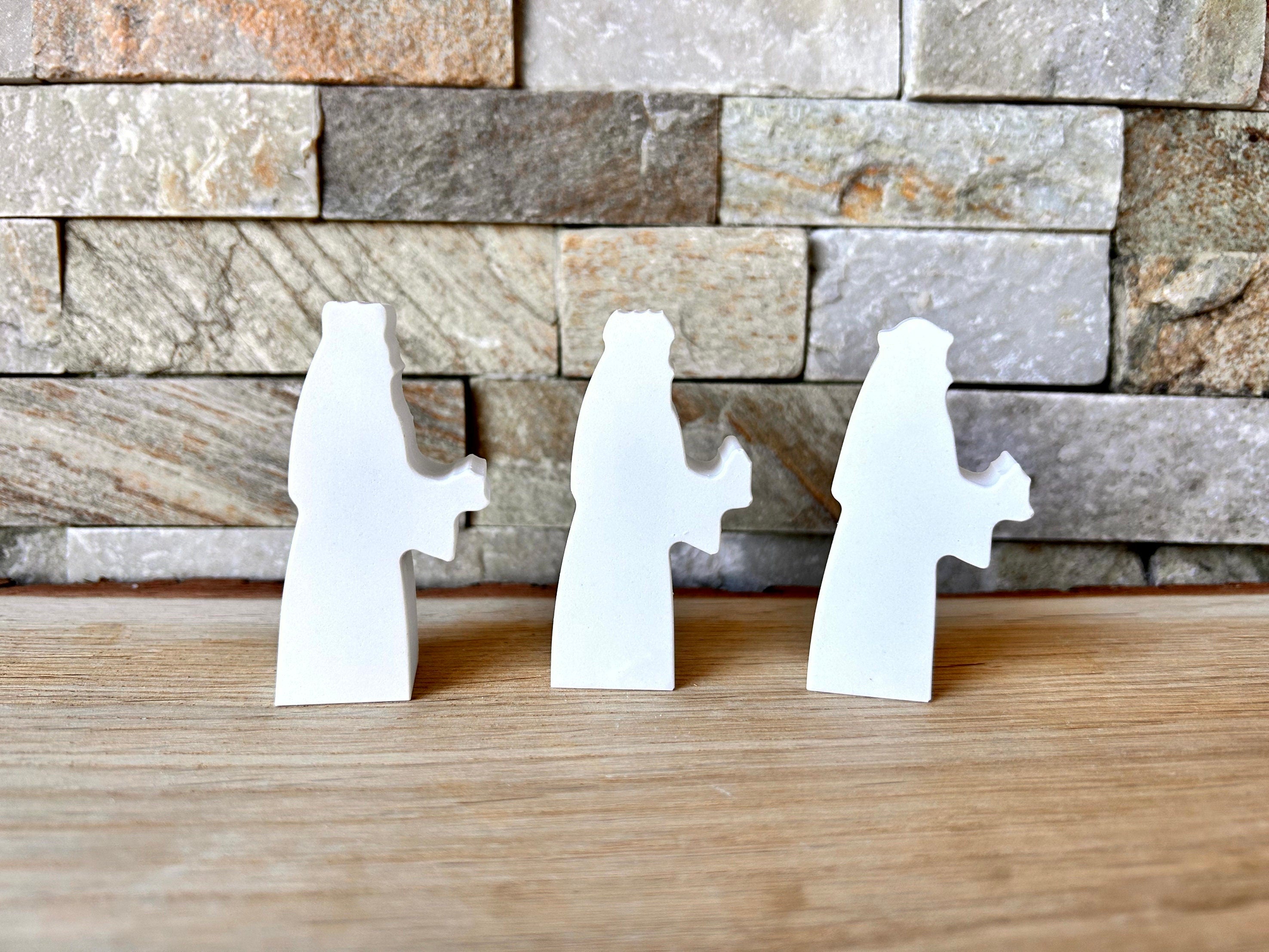 Silikon - Gießform - Weihnachtskrippe - Krippe - Weihnachten -