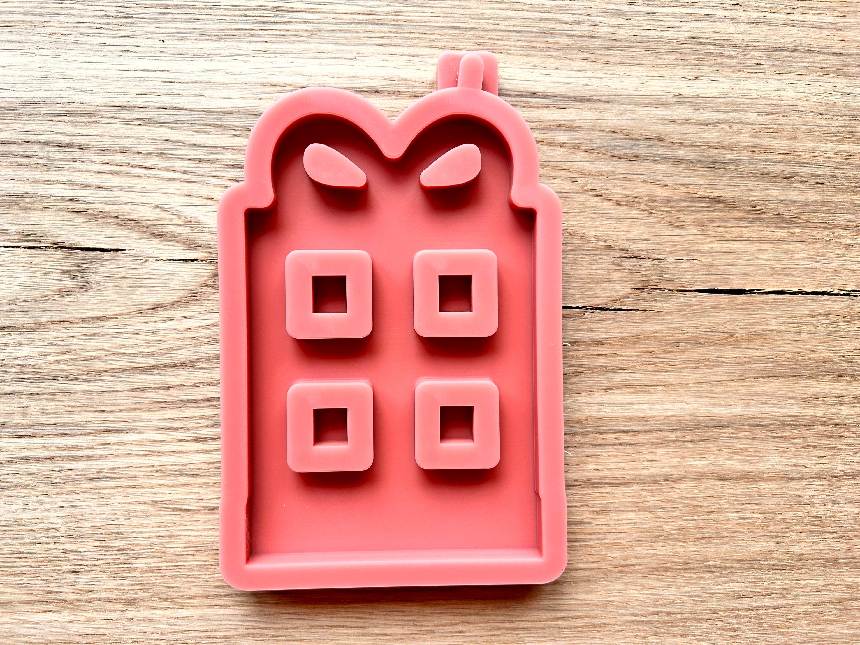 Silikon - Gießform - Geschenk Einschieber für unseren Teelichthalter -