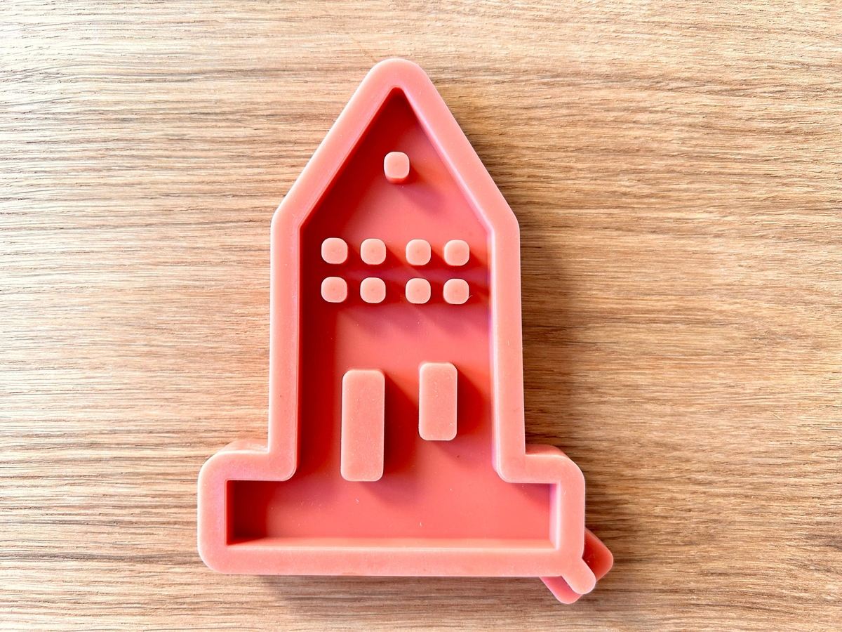 Silikon Gießform Lichthaus Einschieber für unseren Teelichthalter – Kerzenhalter – Ansicht 6