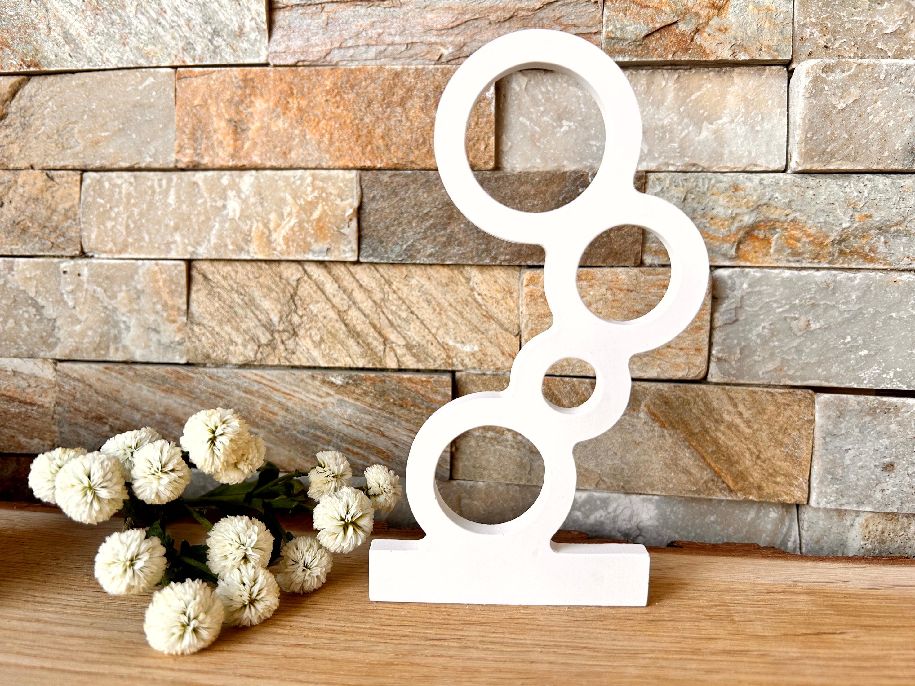 Silikon - Gießform - Ringe Einschieber für unseren Teelichthalter -