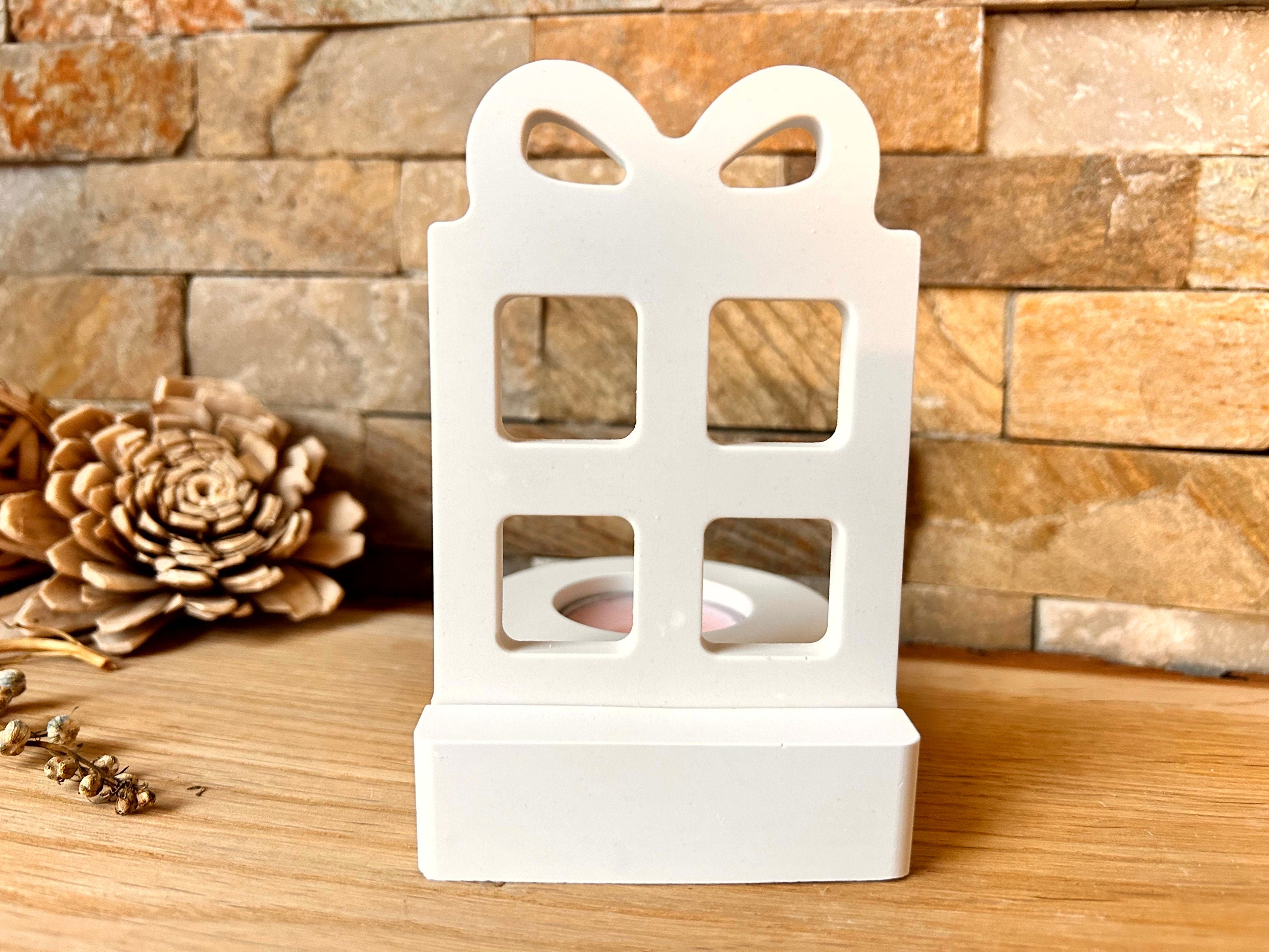 Silikon - Gießform - Geschenk Einschieber für unseren Teelichthalter -