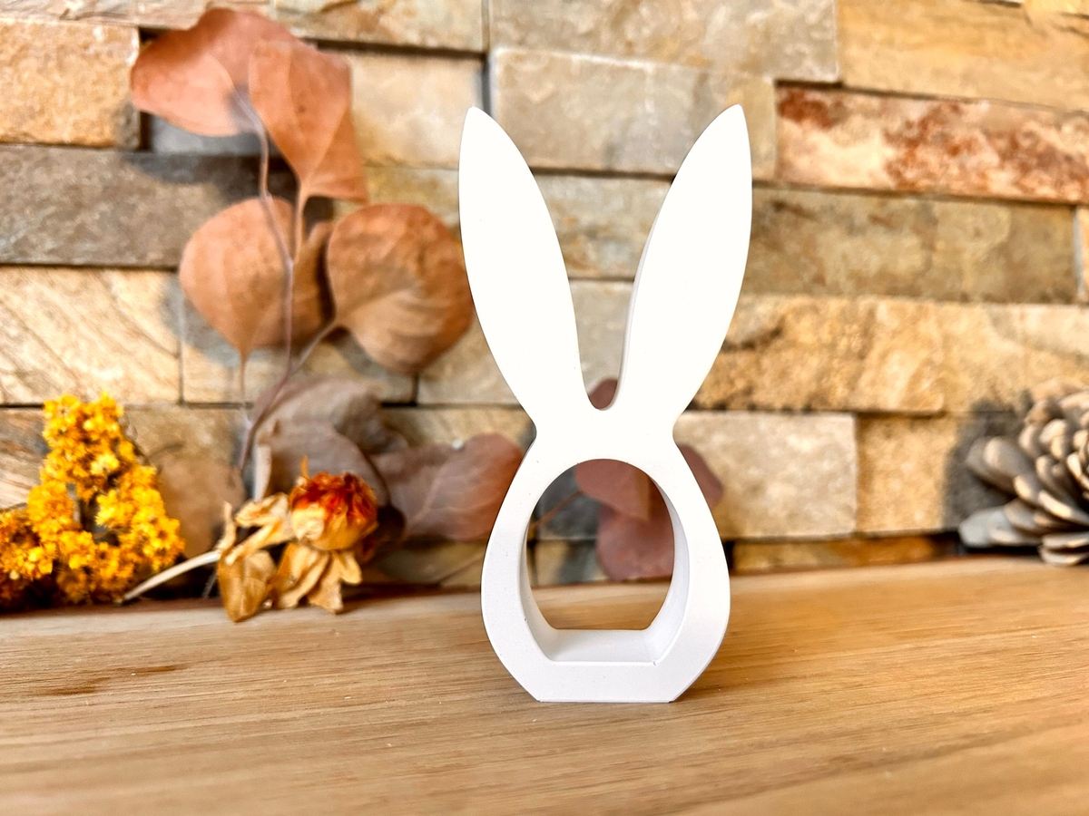 Silikon Gießform Hase offen – Tiere