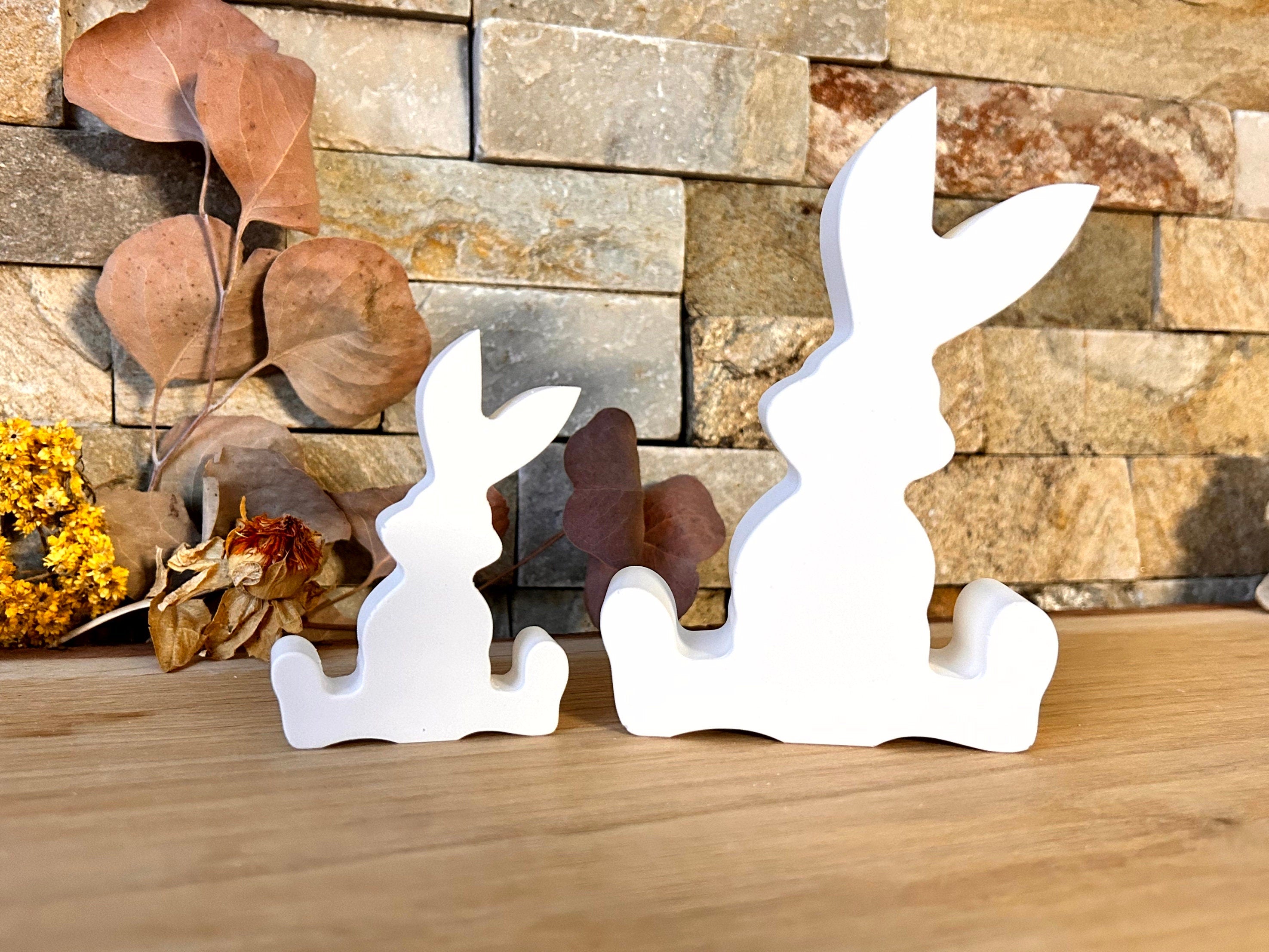 Silikon - Gießform - Hase sitzend -