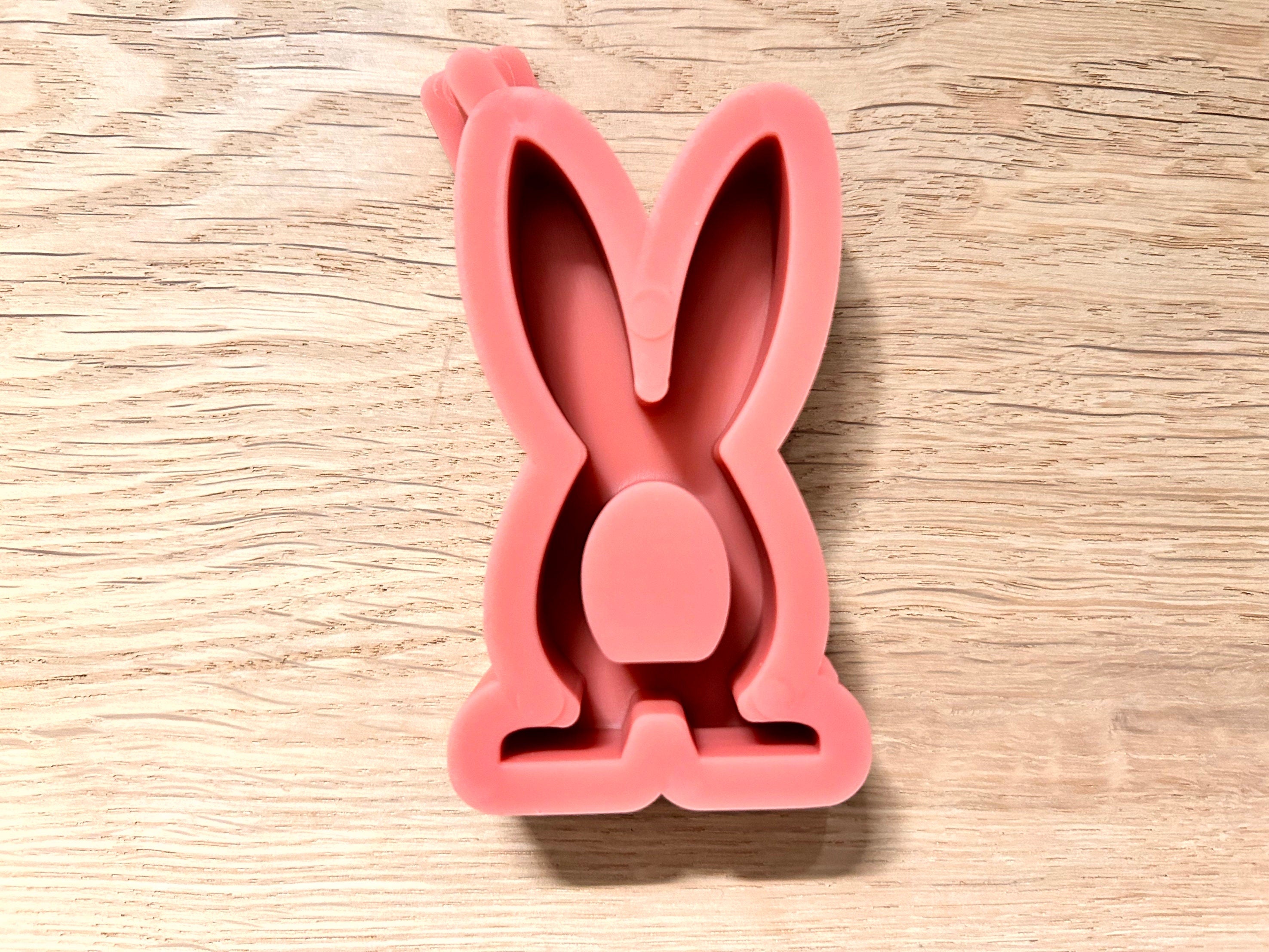 Silikon - Gießform - Hase offen mit Füßen -