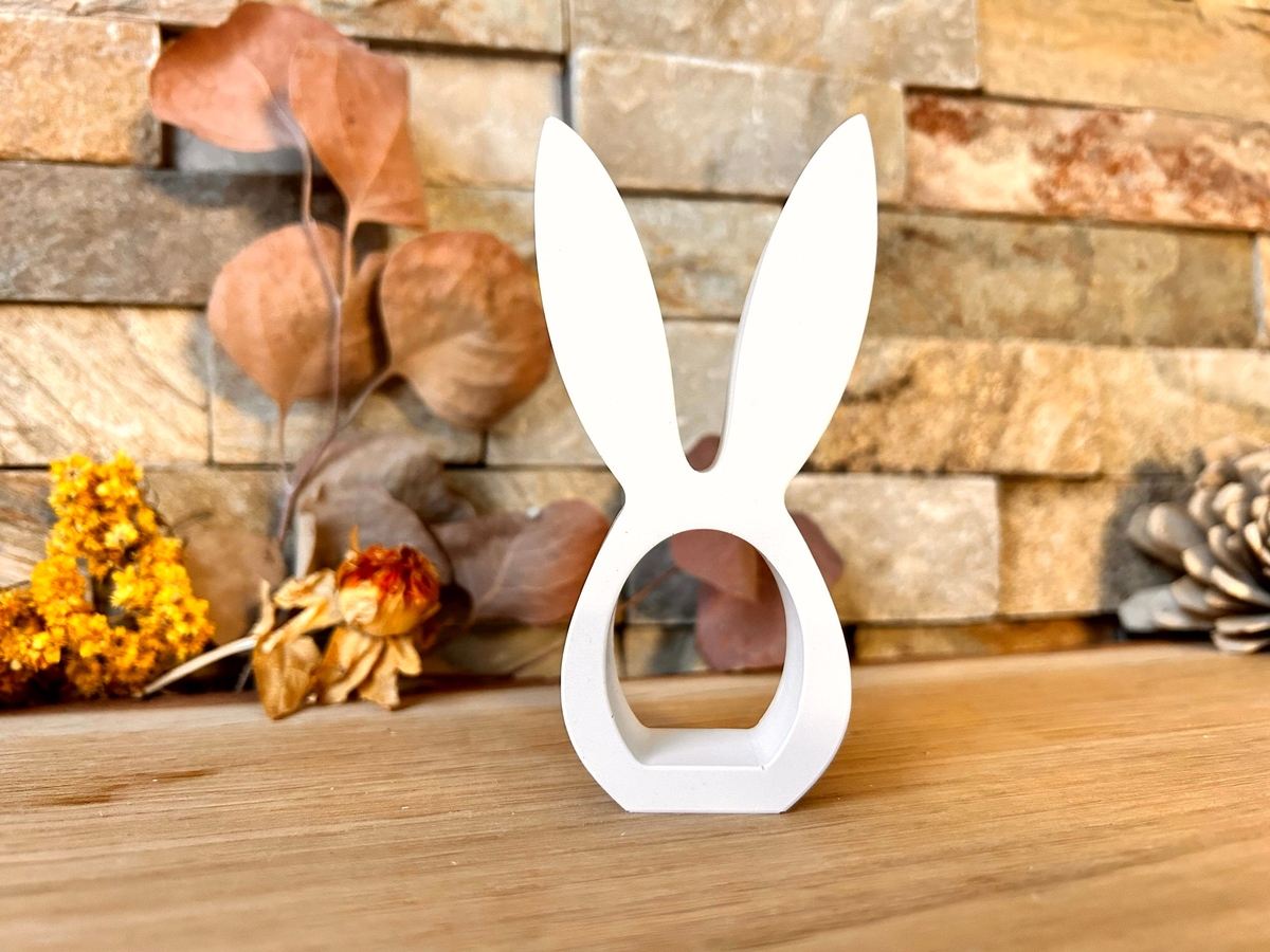 Silikon Gießform Hase offen – Tiere – Ansicht 2