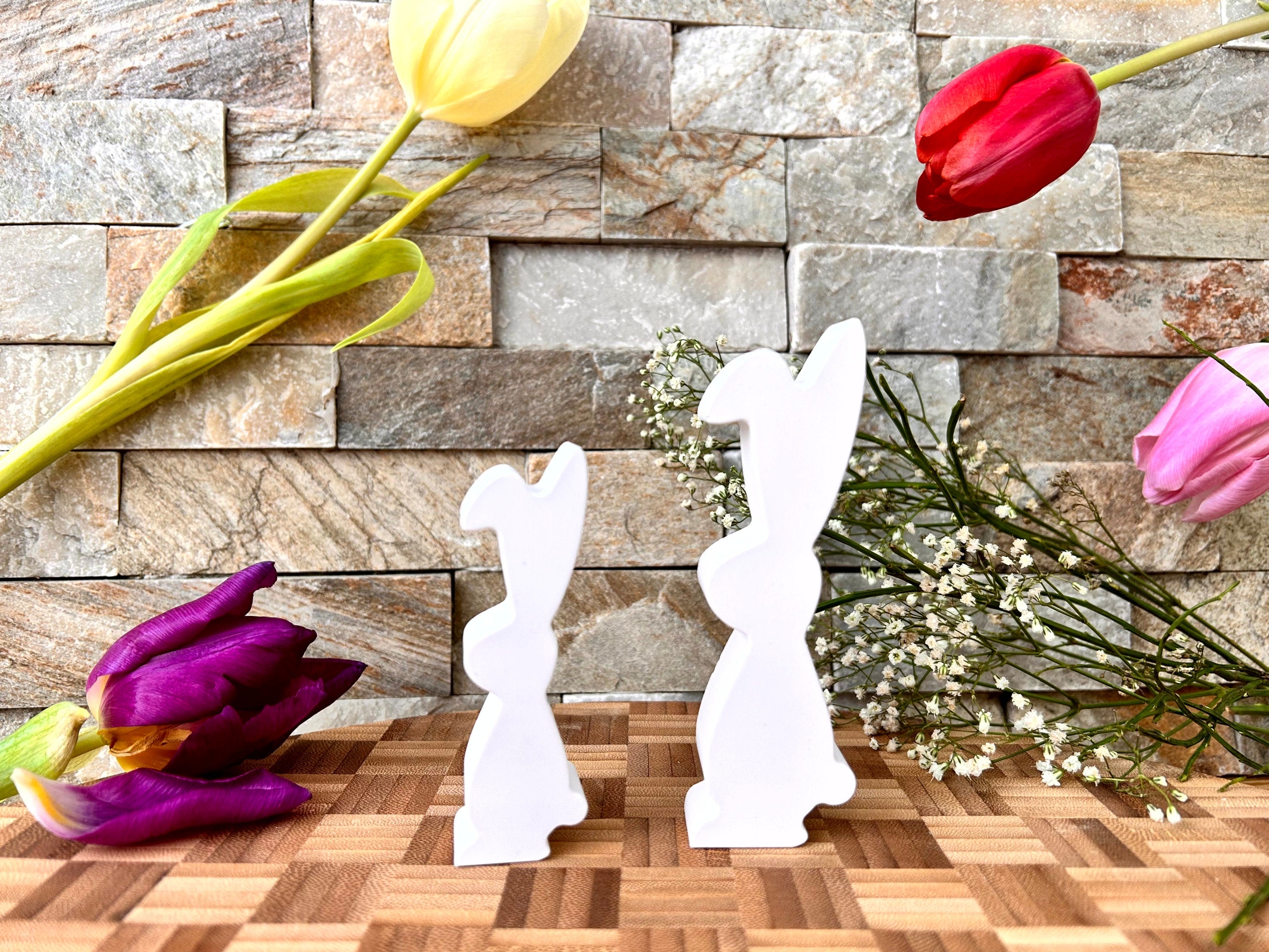 Silikon - Gießform - cooler Hase -