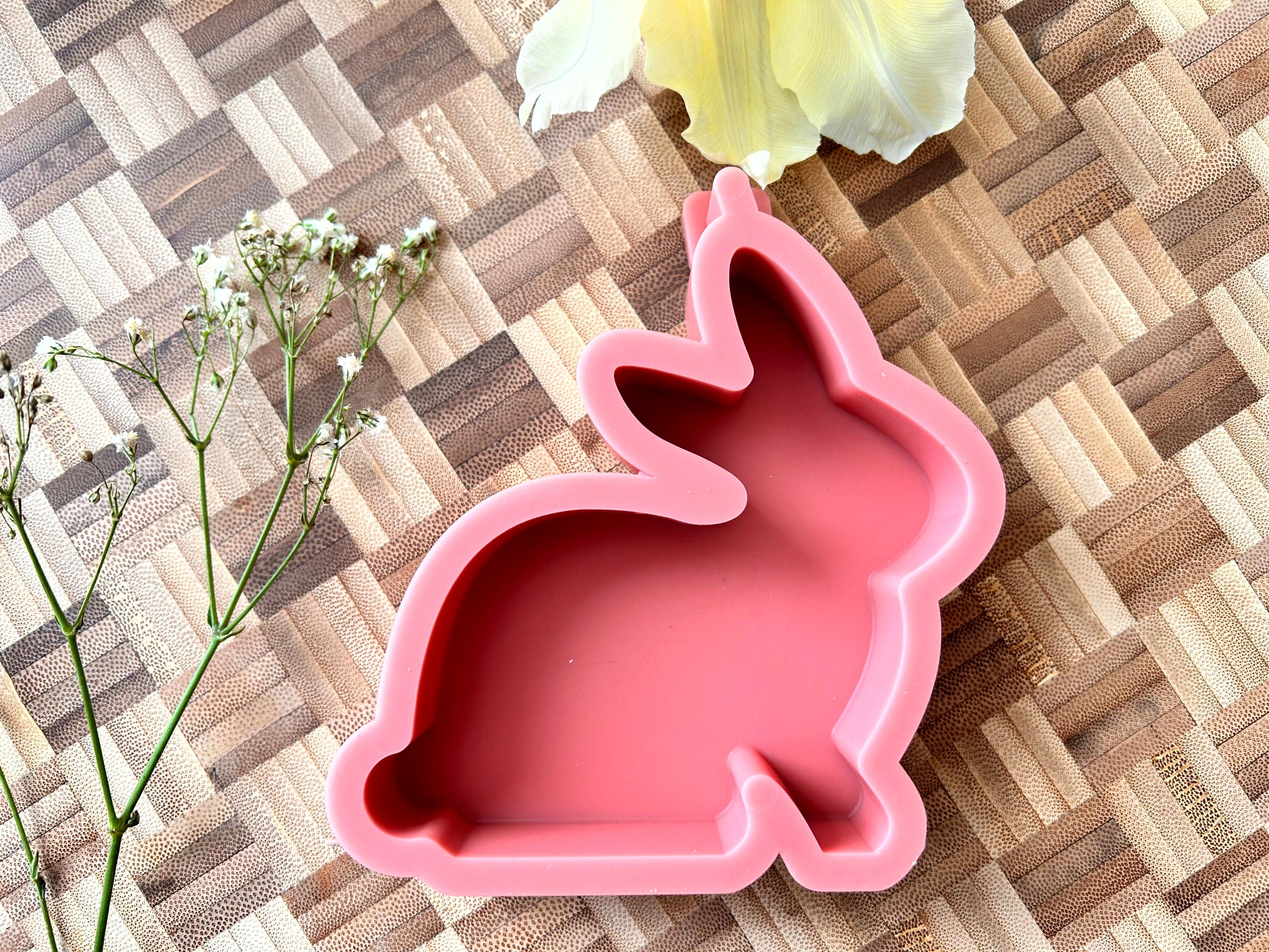 Silikon - Gießform - Karnickel sitzend -