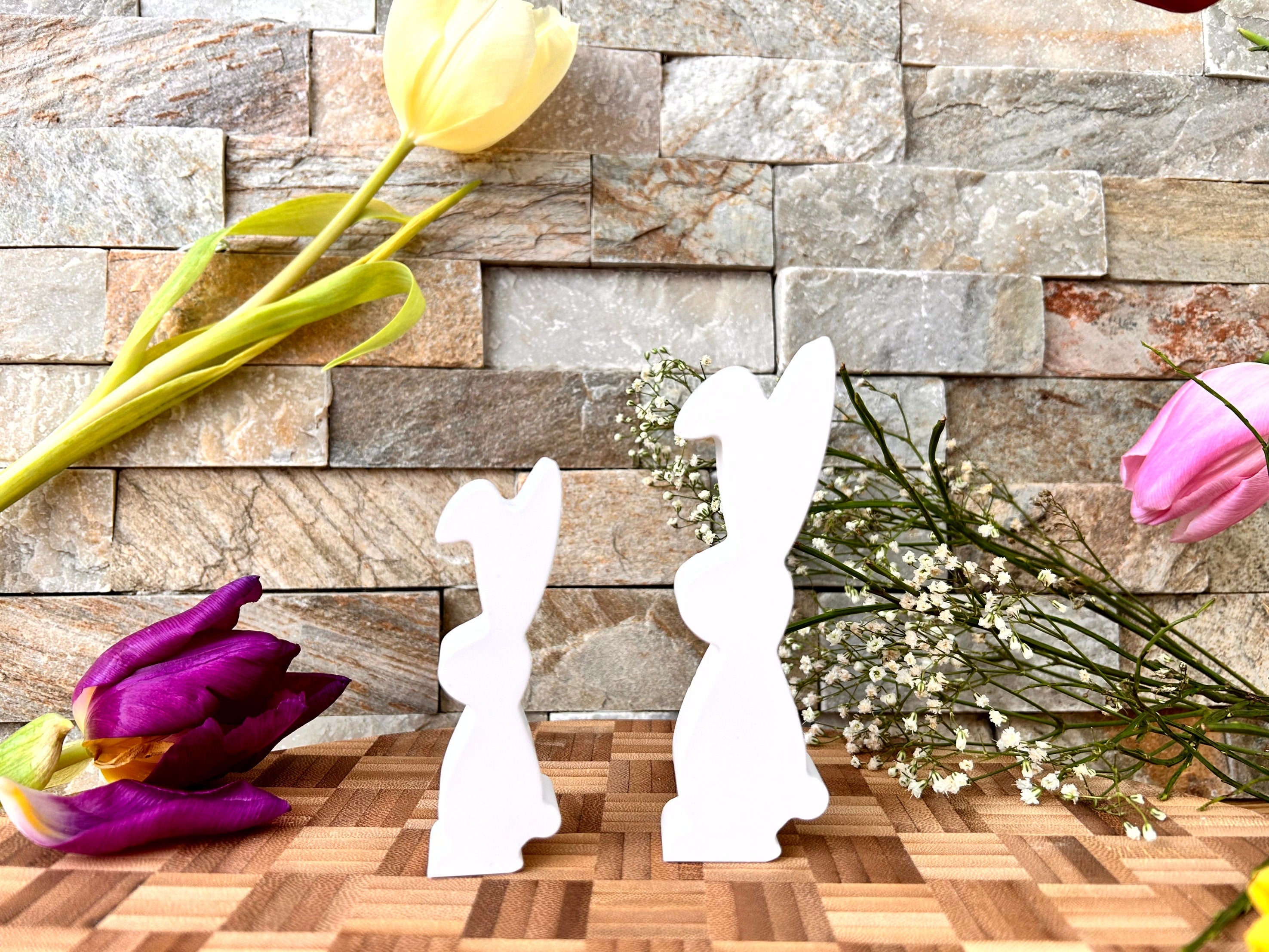 Silikon - Gießform - cooler Hase -