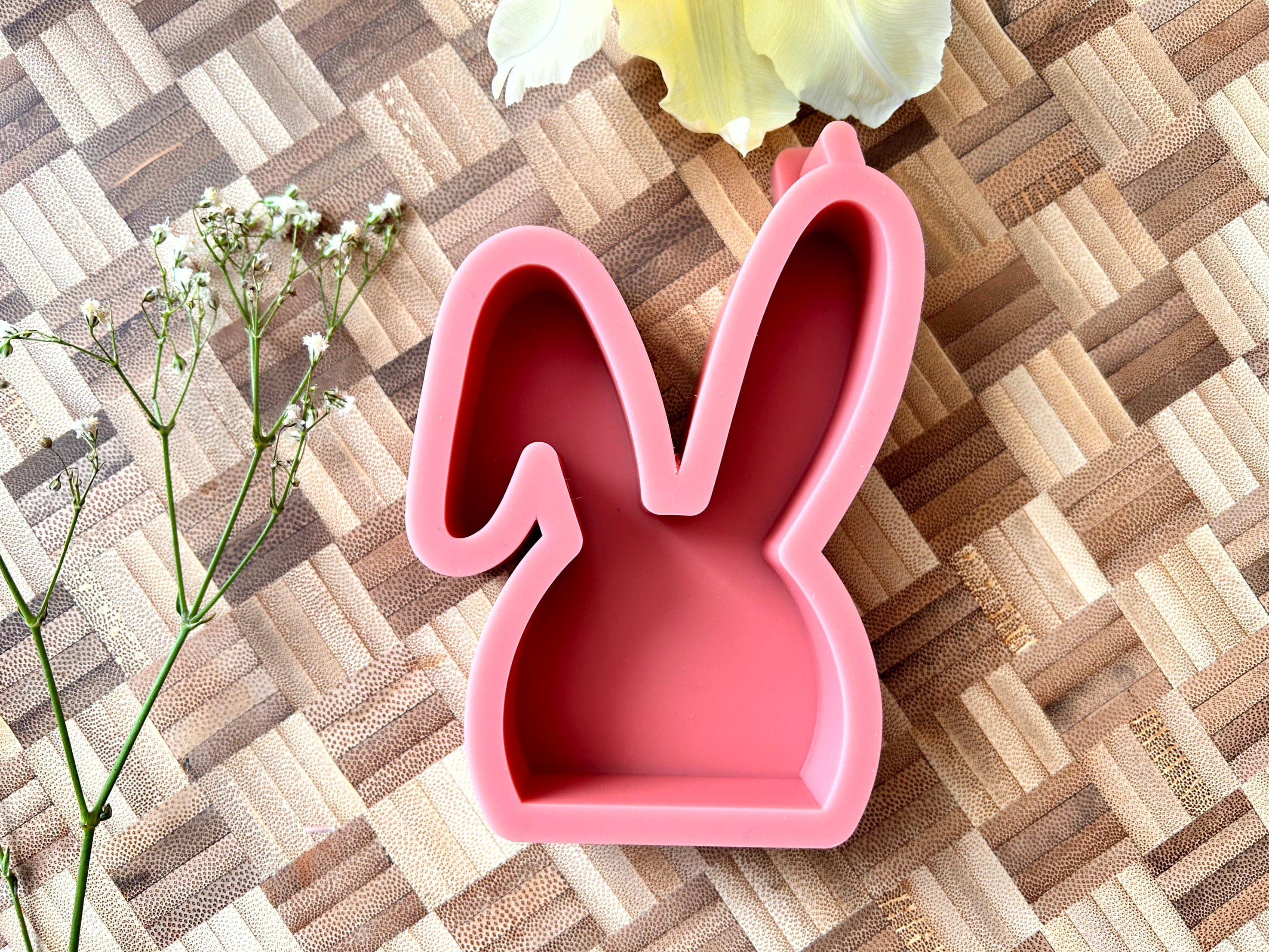 Silikon - Gießform - abgeknickte Ohren -