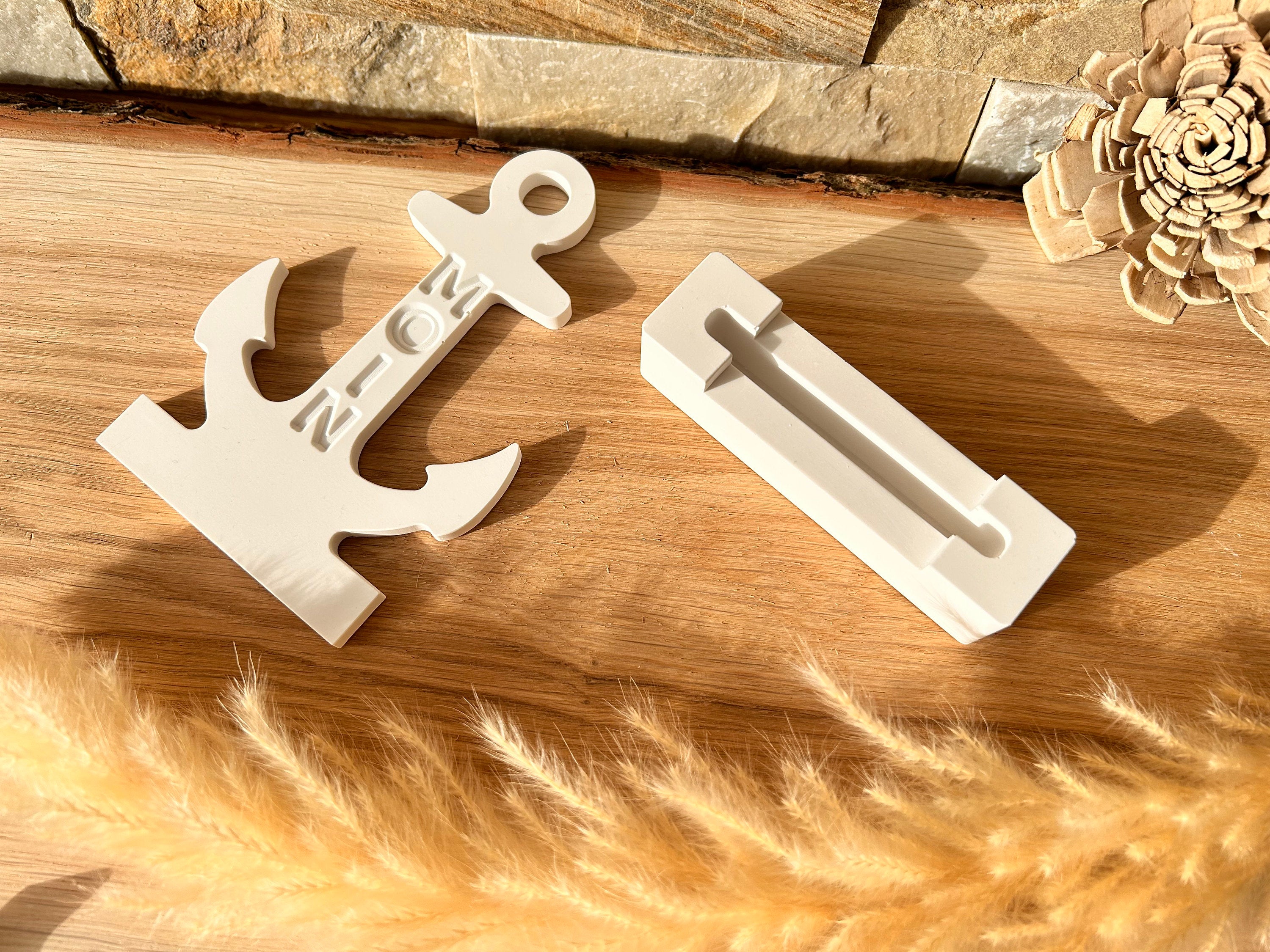 Silikon - Gießform - Einschieberform mit Abstufungen -  Grundform -