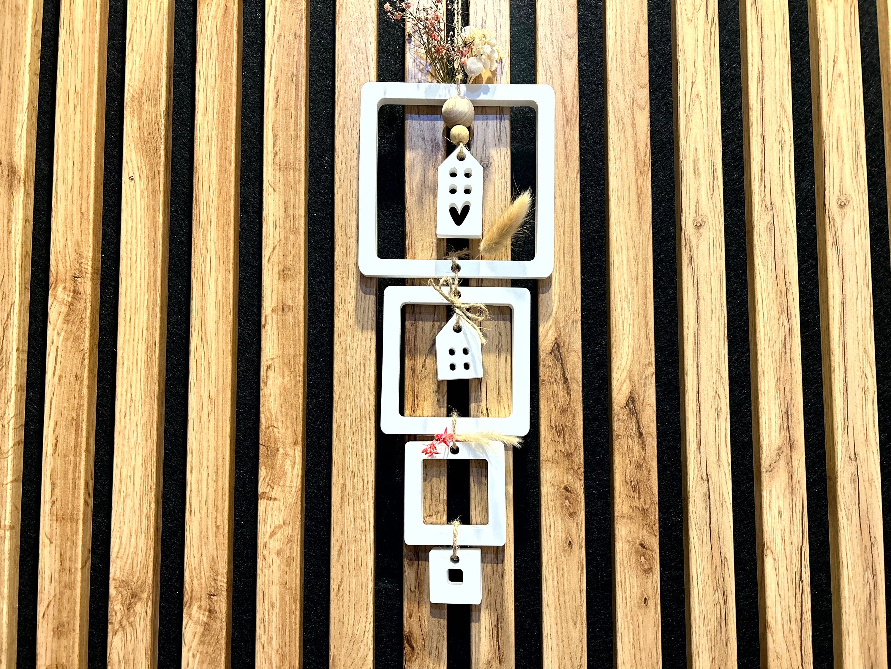 Silikon - Gießform - 4er Set Ringe Quadratisch -