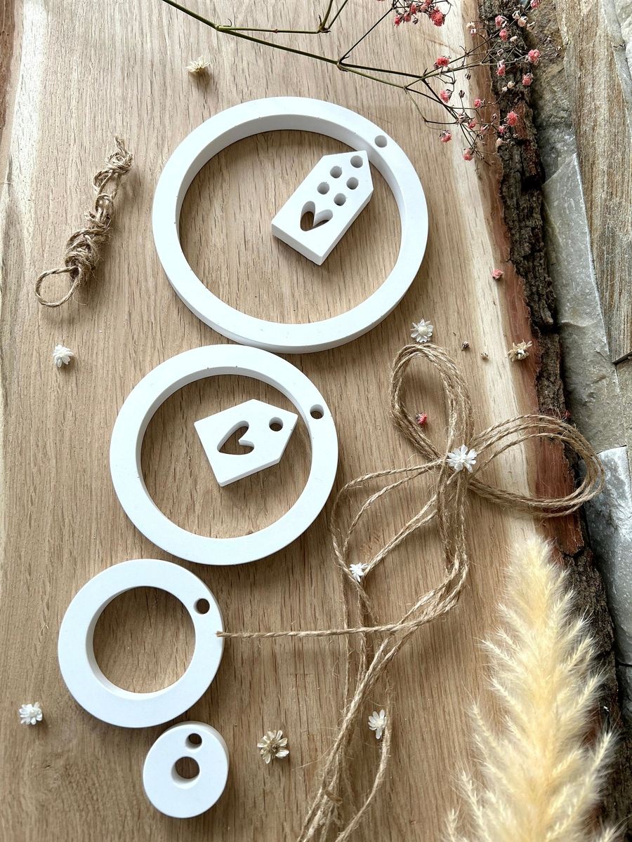 Silikon Gießform 4er Set Ringe – Ansicht 4