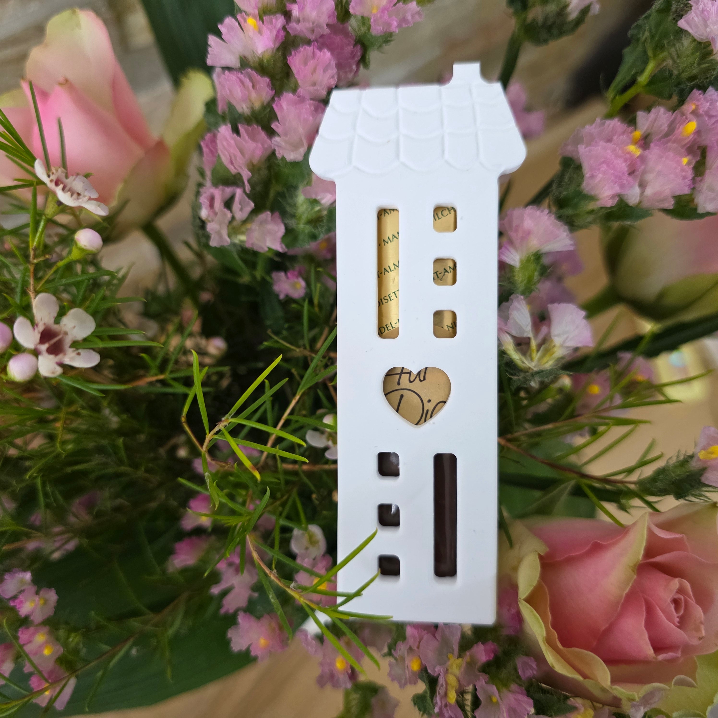 Modularer Schokoladenhalter – Rückteil & Wechselfronten