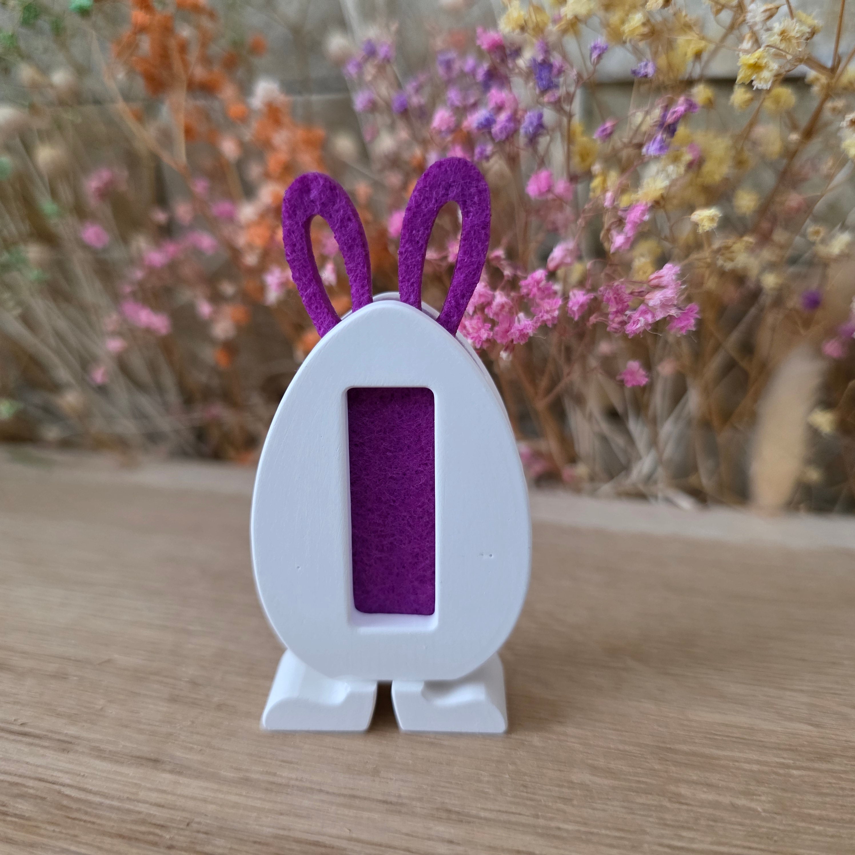 SteckEi klein – modulares Osterei mit Vlies-Ohren