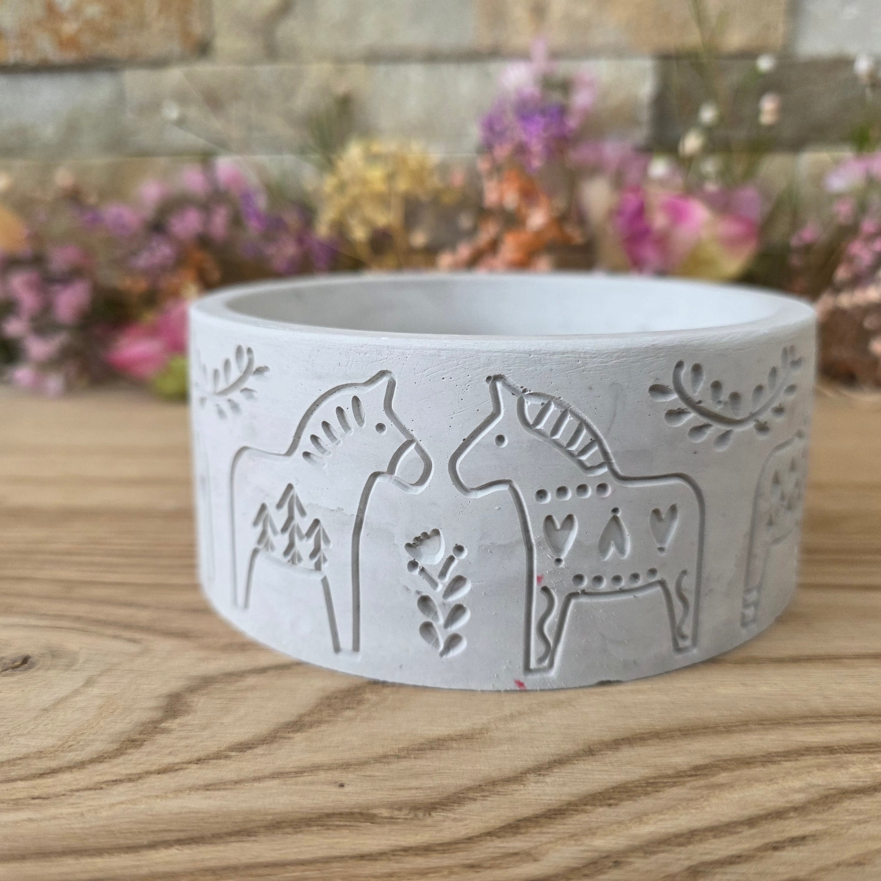 Silikon – Gießform – Schalen-Grundform – Basis für austauschbare Motivbänder