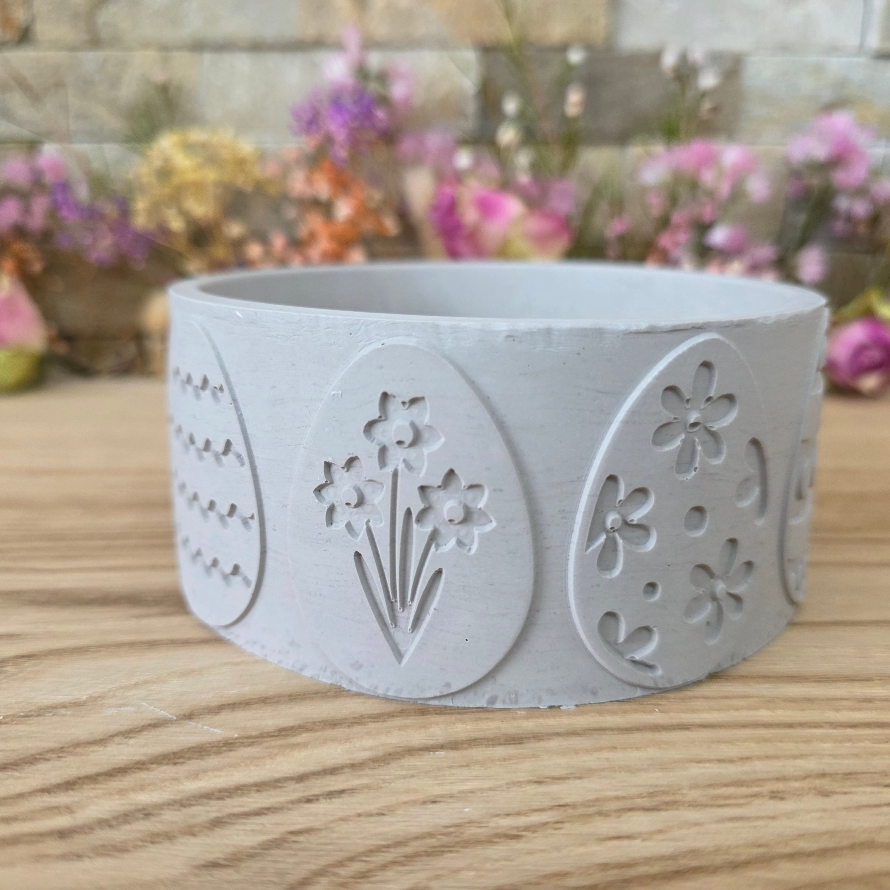 Silikon – Gießform – Schalen-Grundform – Basis für austauschbare Motivbänder