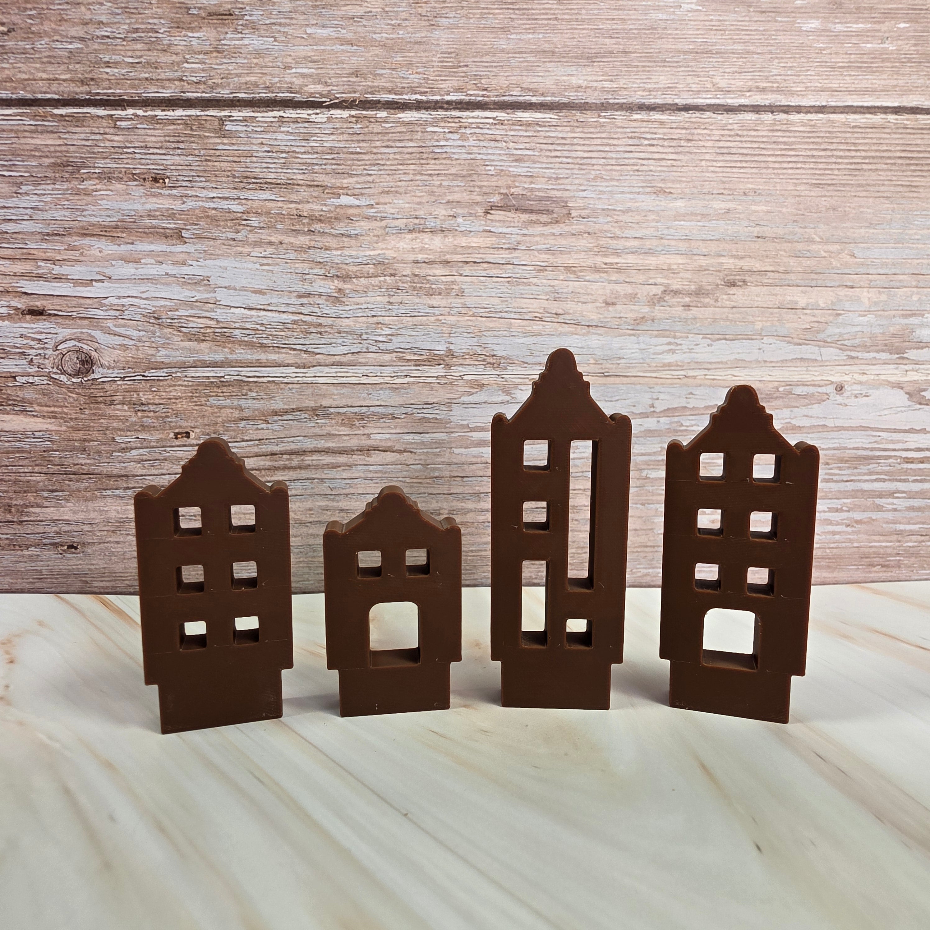 3D Druckdatei – Klötzchenhäuser Basic 4 - STL