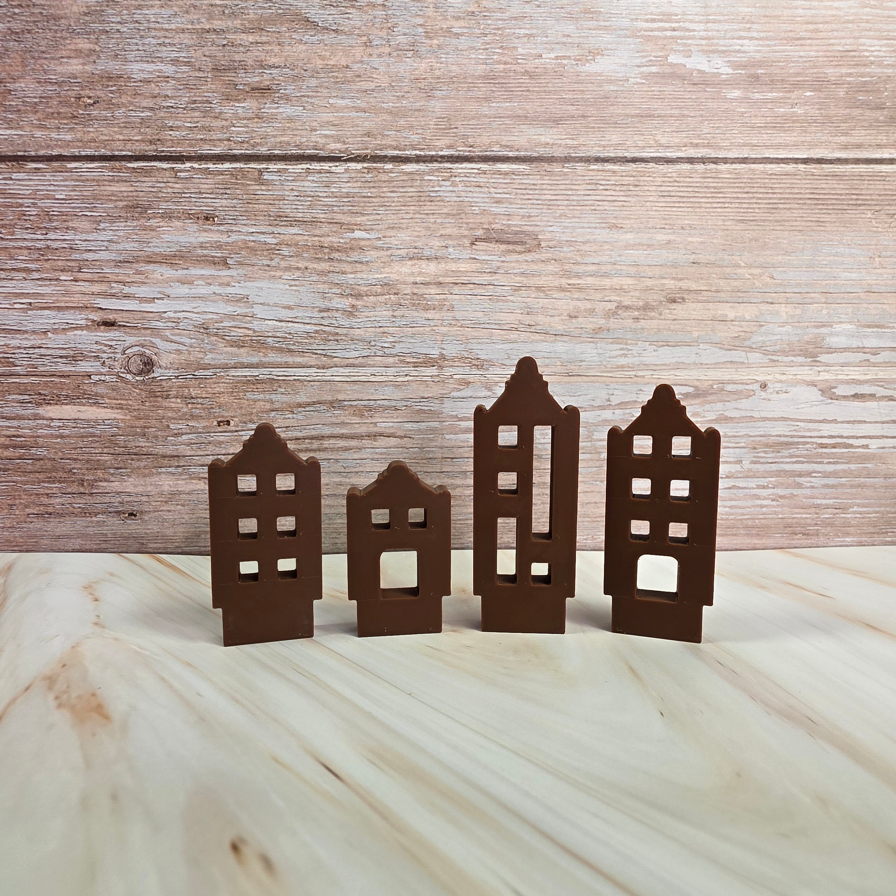 3D Druckdatei – Klötzchenhäuser Basic 4 - STL