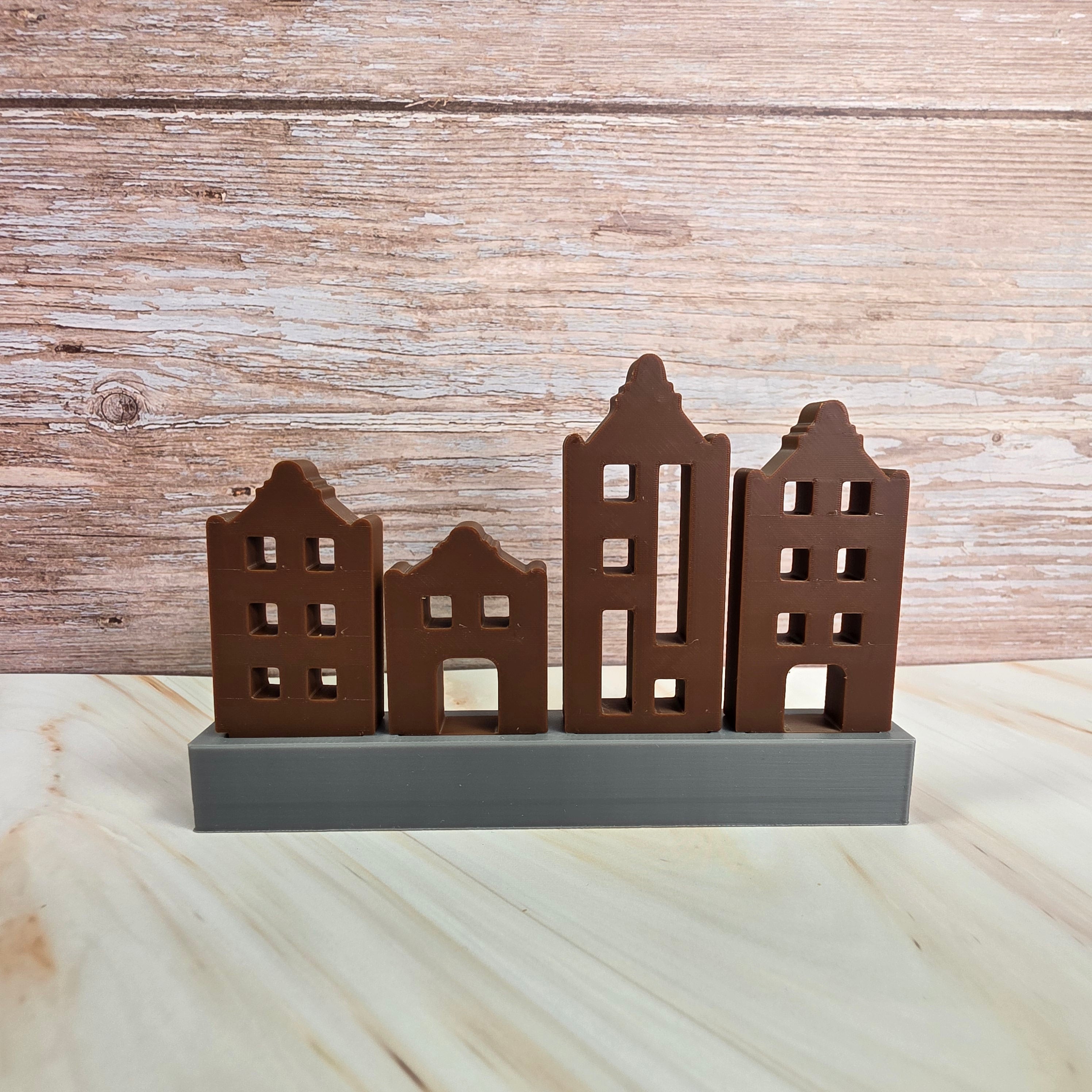 3D Druckdatei – Klötzchenhäuser Basic 4 - STL